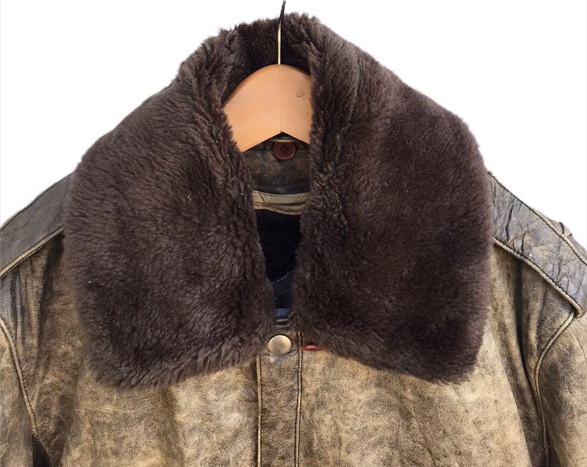Vintage Vintage Charles lion sherling leather flight jacket Size US M / EU 48-50 / 2 - 2 Thumbnail