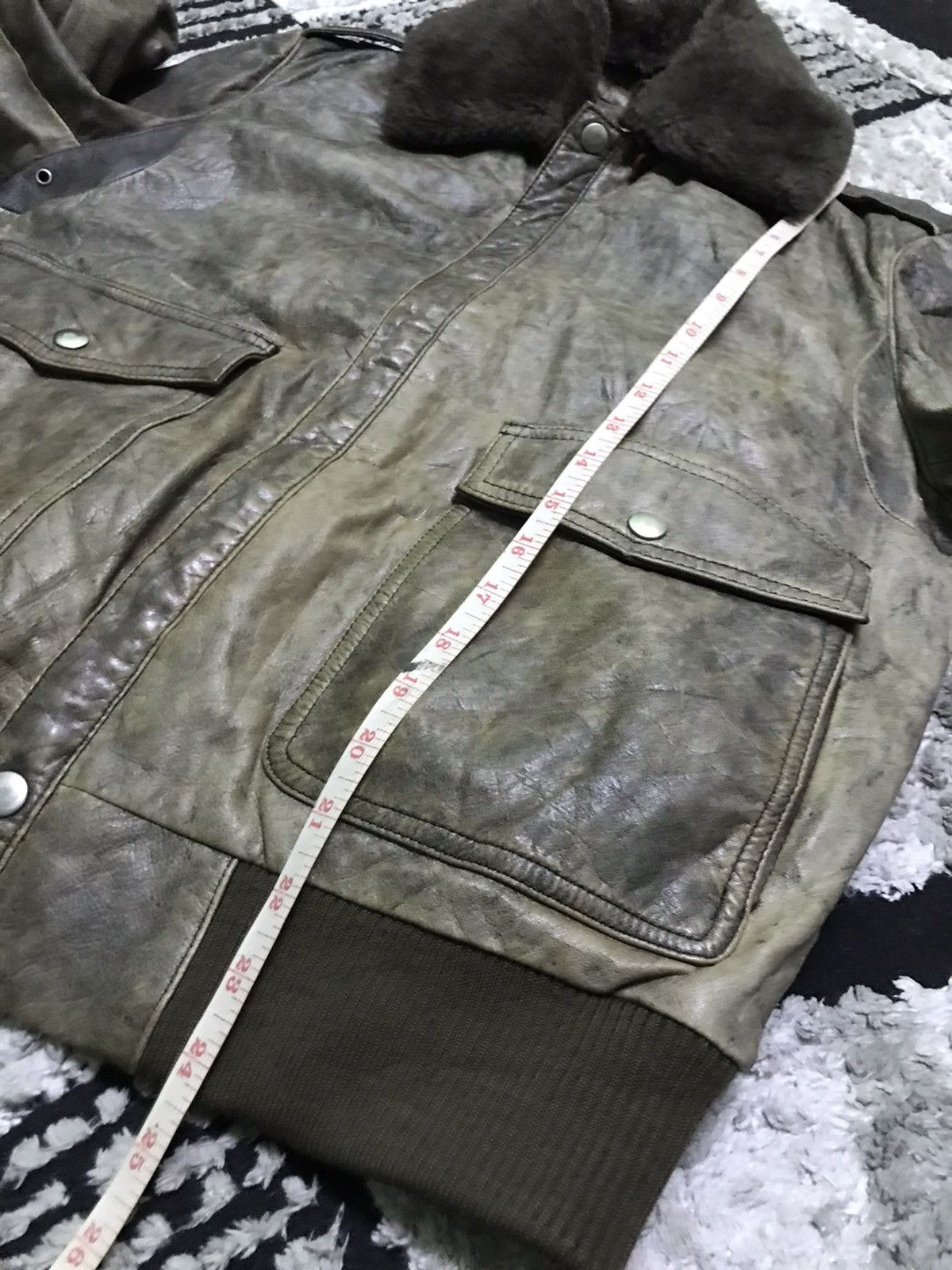 Vintage Vintage Charles lion sherling leather flight jacket Size US M / EU 48-50 / 2 - 8 Thumbnail
