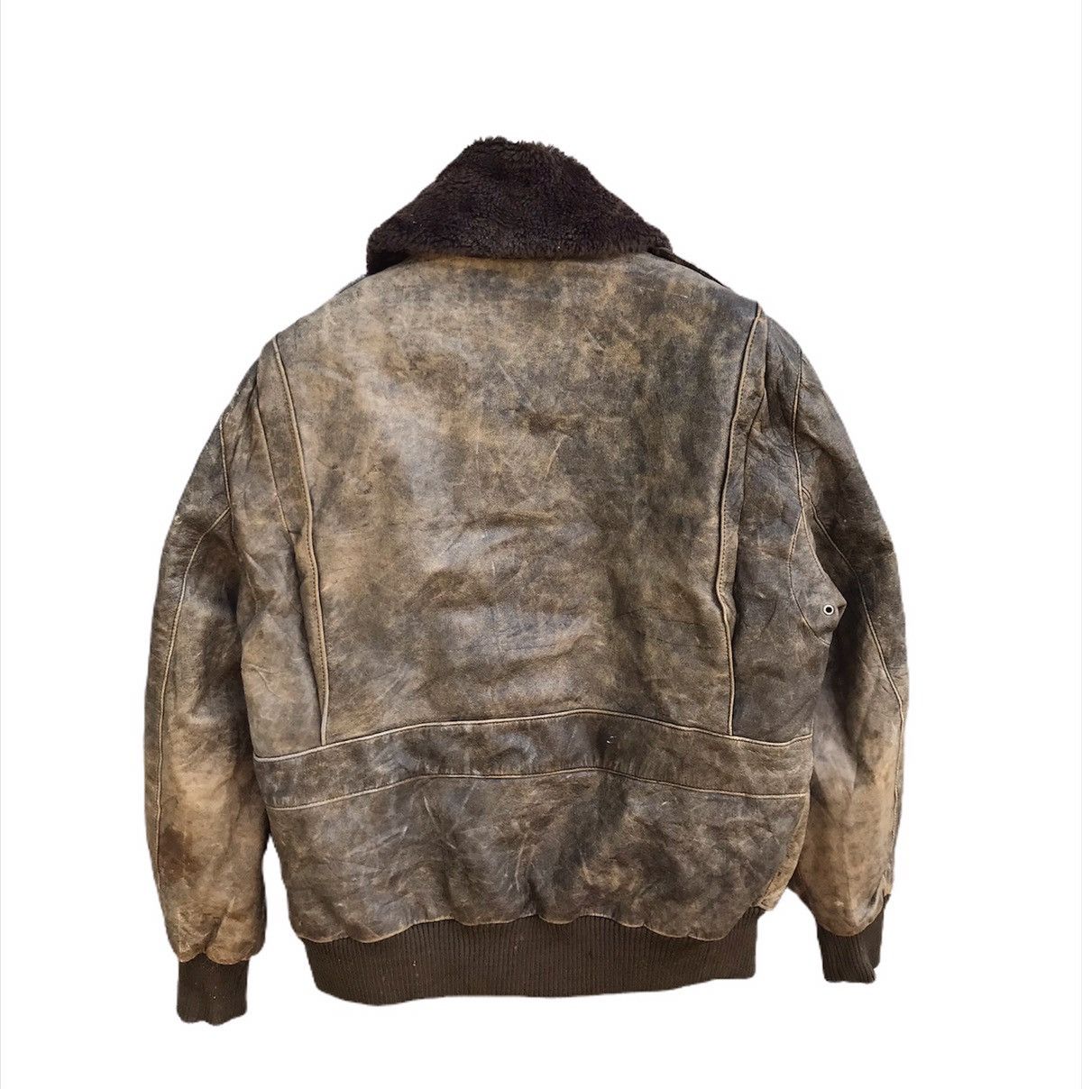 Vintage Vintage Charles lion sherling leather flight jacket Size US M / EU 48-50 / 2 - 4 Thumbnail