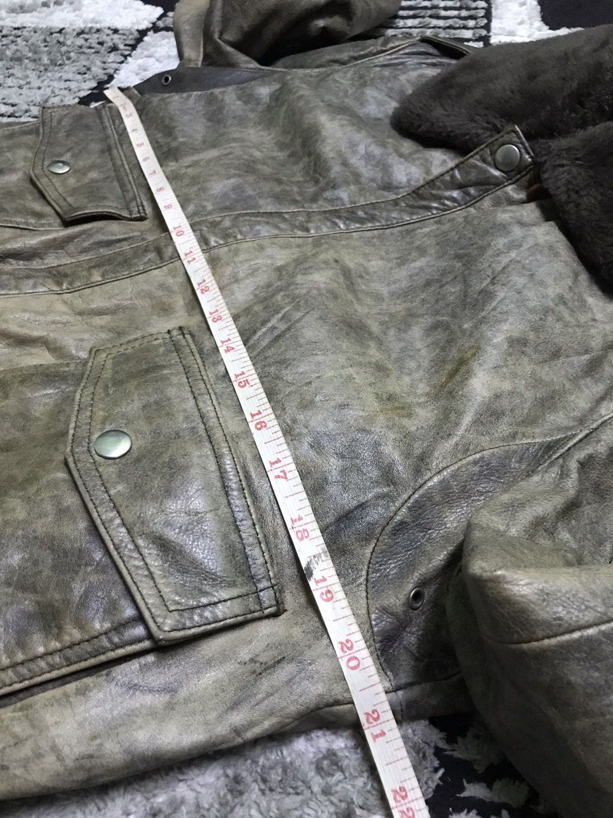 Vintage Vintage Charles lion sherling leather flight jacket Size US M / EU 48-50 / 2 - 7 Thumbnail