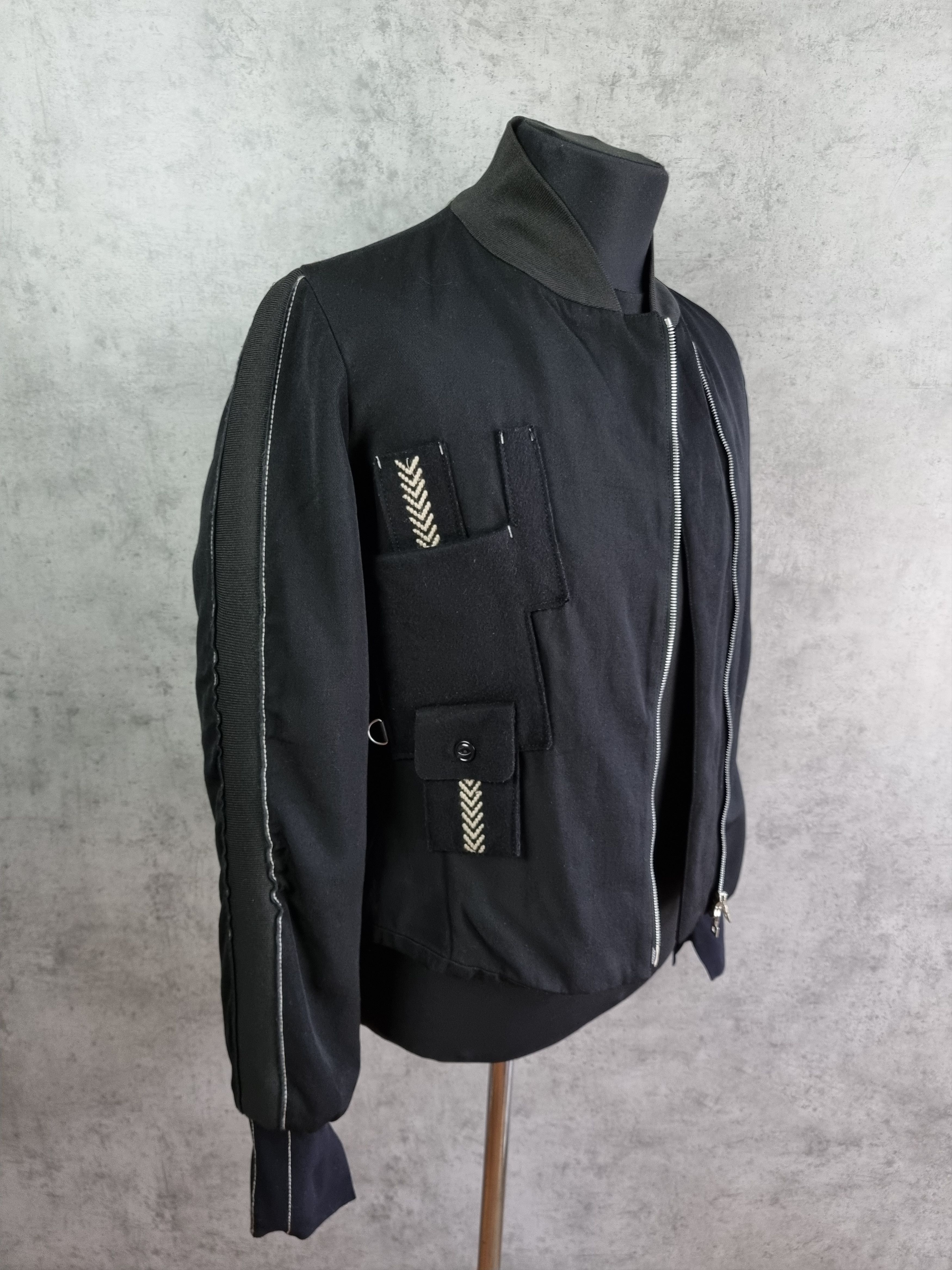 Marithe + Francois Girbaud Rare Marithe Francois Girbaud Biker Vintage Light Jacket Size US M / EU 48-50 / 2 - 2 Thumbnail