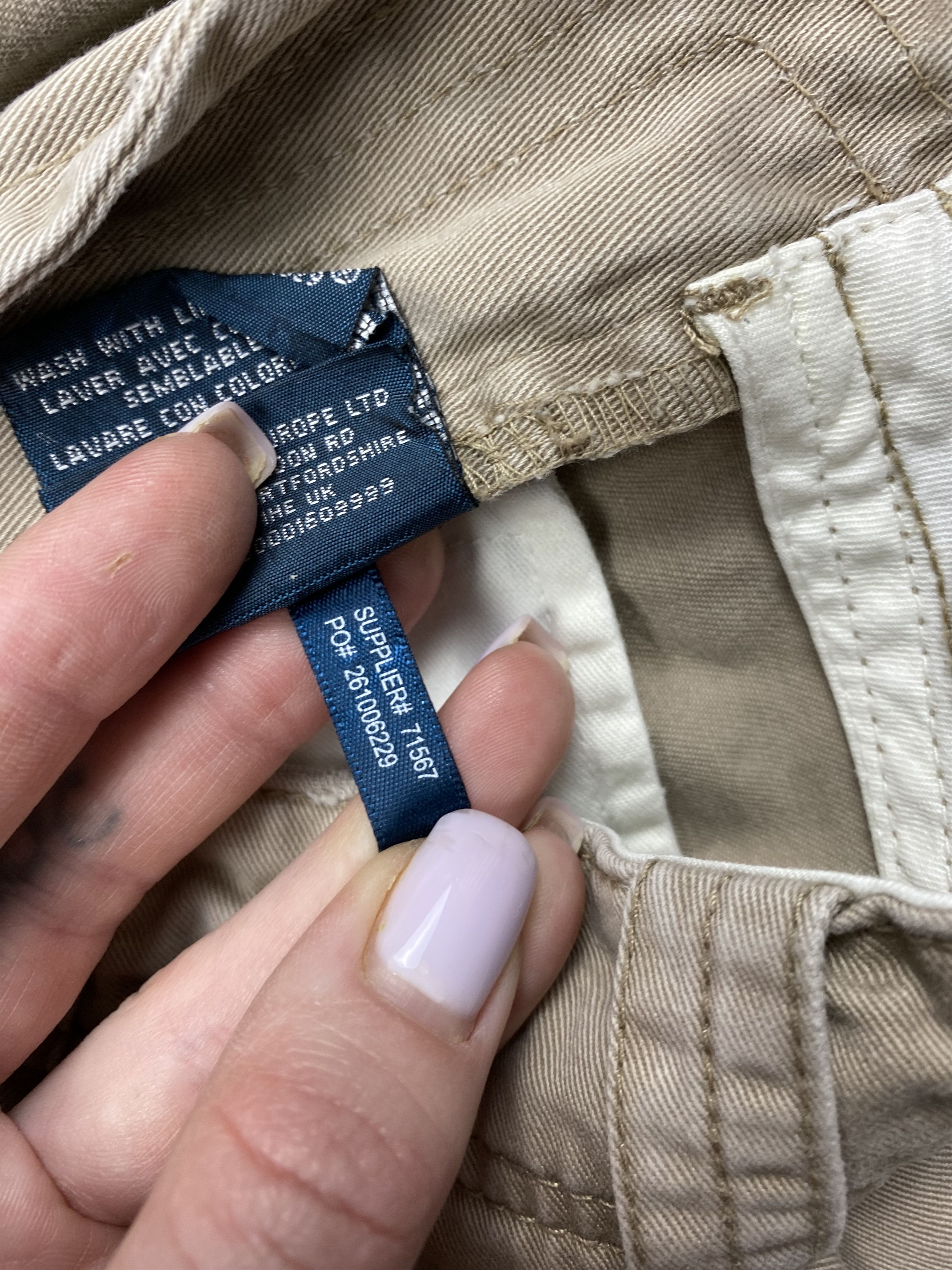 Polo Ralph Lauren × Ralph Lauren × Vintage Polo Ralph Lauren Mens Cargo Shorts Y2K Size US 38 / EU 54 - 7 Thumbnail