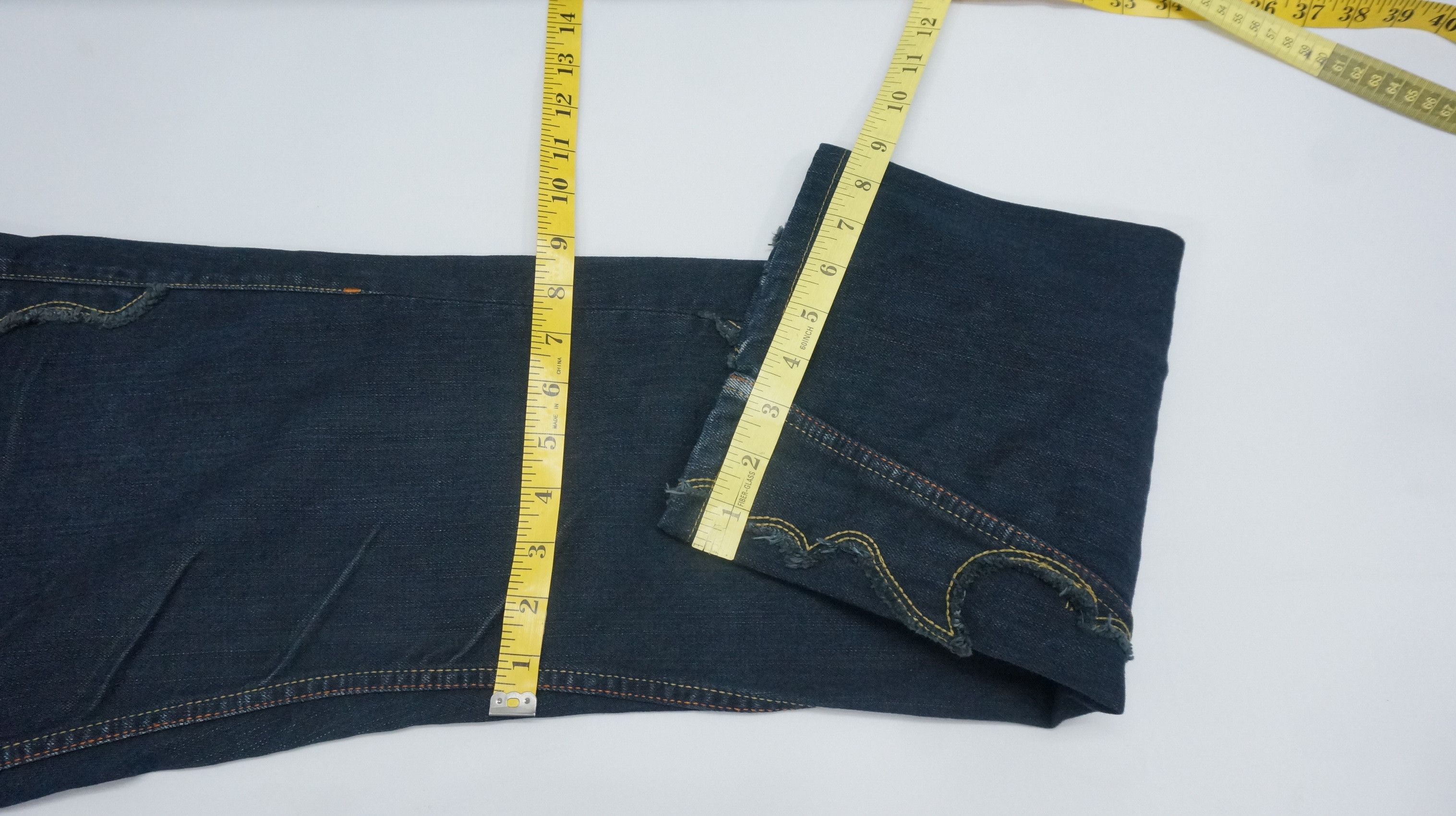Japanese Brand 💥 Patchwork Flared 💥 NICOLE CLUB FOR MEN Jeans Size US 31 - 15 Thumbnail
