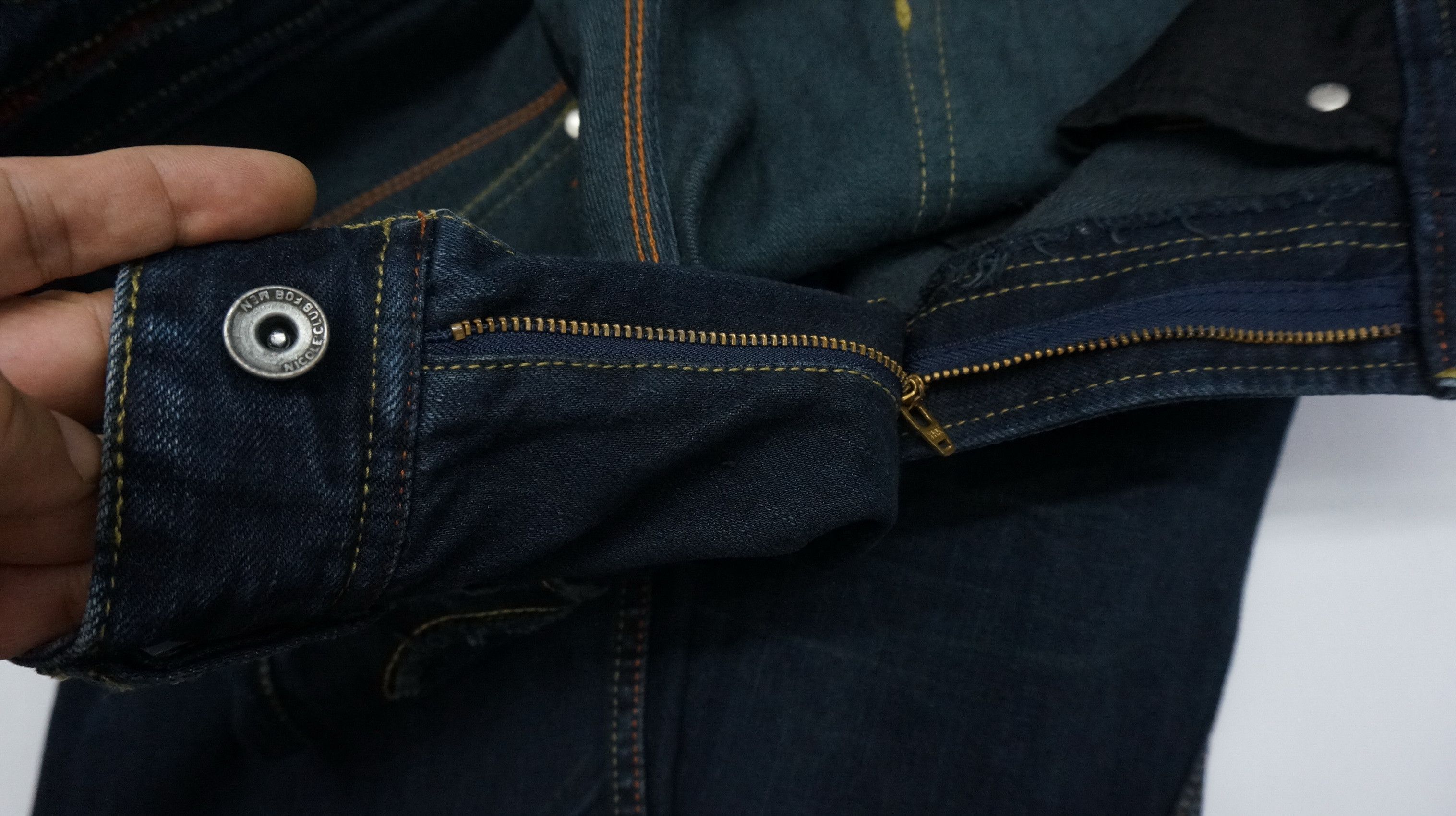 Japanese Brand 💥 Patchwork Flared 💥 NICOLE CLUB FOR MEN Jeans Size US 31 - 17 Thumbnail