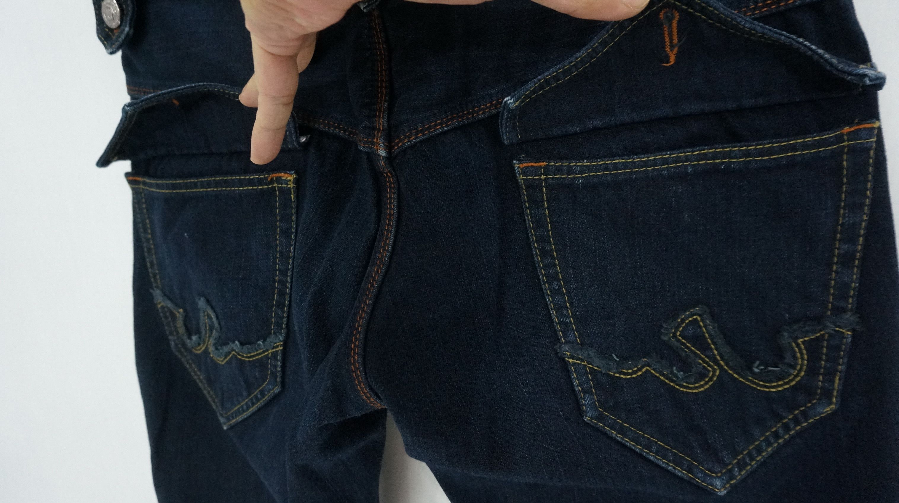 Japanese Brand 💥 Patchwork Flared 💥 NICOLE CLUB FOR MEN Jeans Size US 31 - 10 Thumbnail