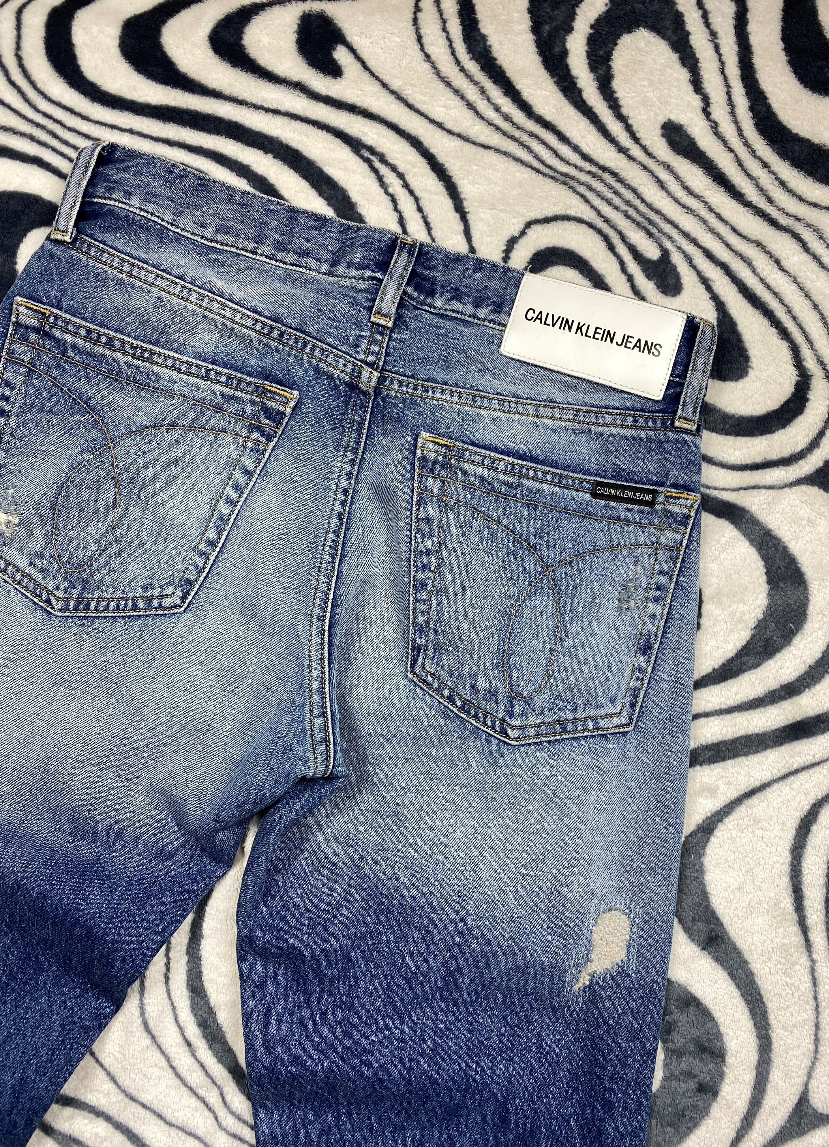 Calvin Klein Calvin Klein Vintage Mens Distressed Denim Pants Jeans Size US 30 / EU 46 - 10 Thumbnail