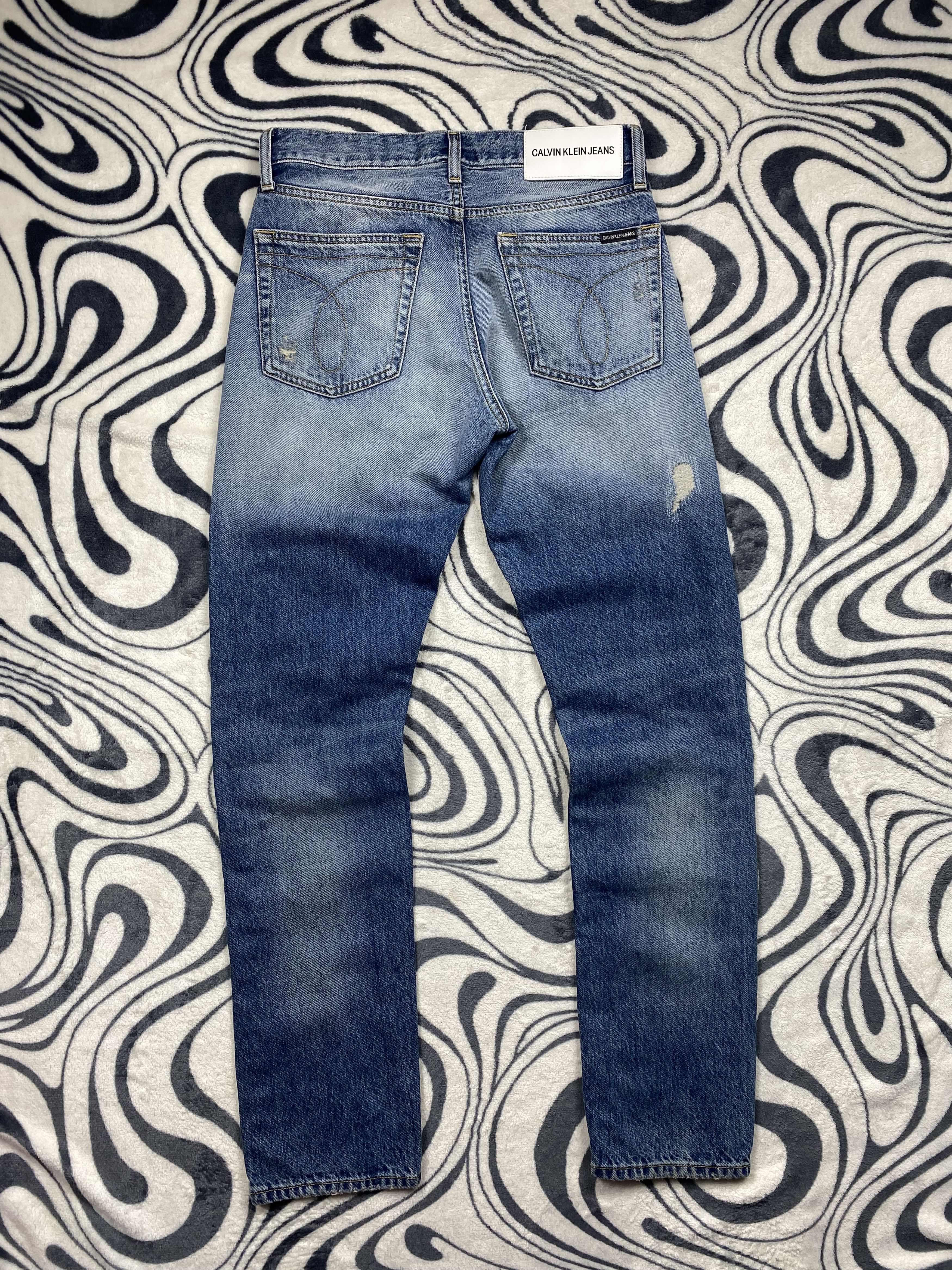 Calvin Klein Calvin Klein Vintage Mens Distressed Denim Pants Jeans Size US 30 / EU 46 - 9 Thumbnail