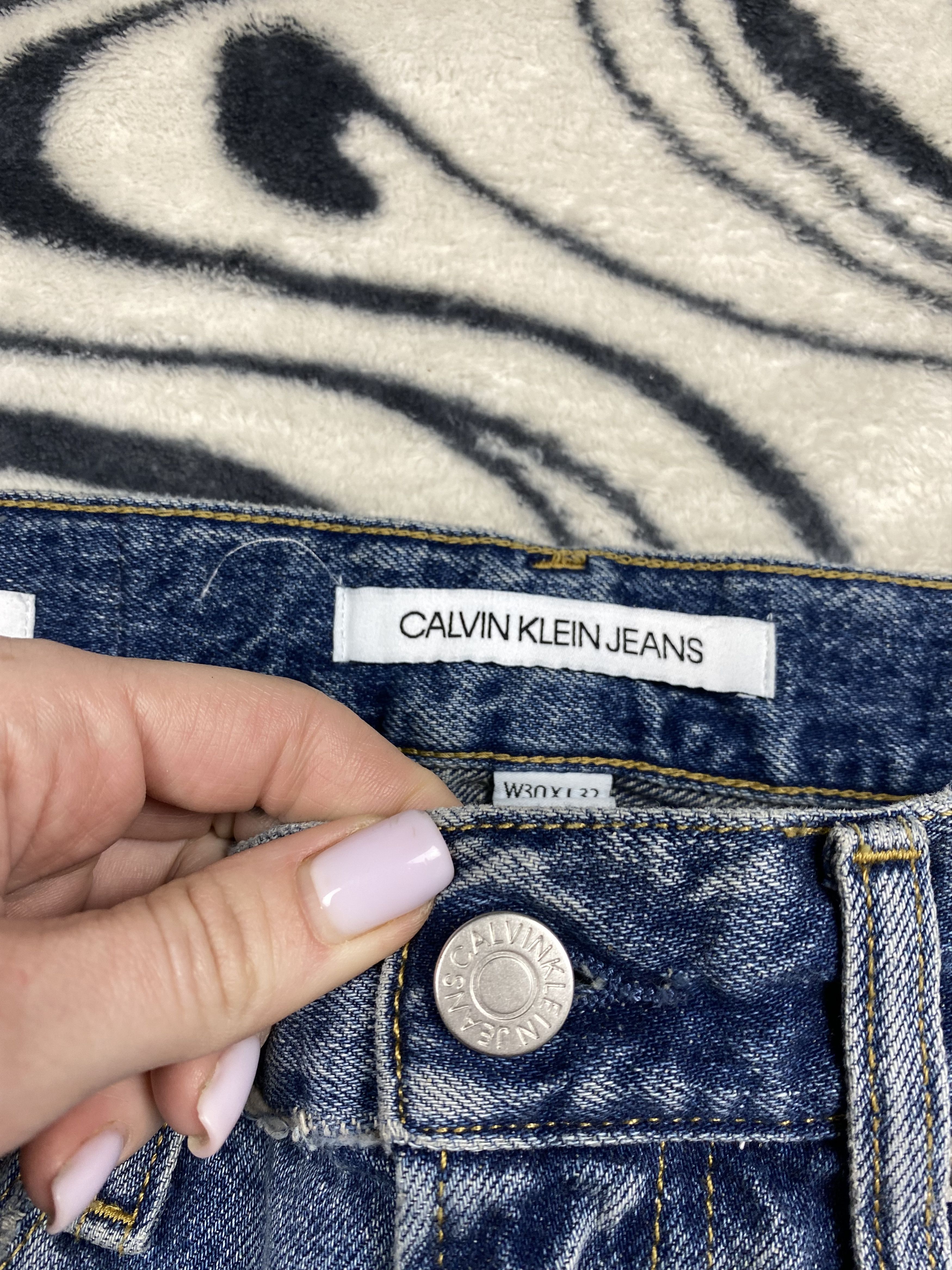 Calvin Klein Calvin Klein Vintage Mens Distressed Denim Pants Jeans Size US 30 / EU 46 - 5 Thumbnail