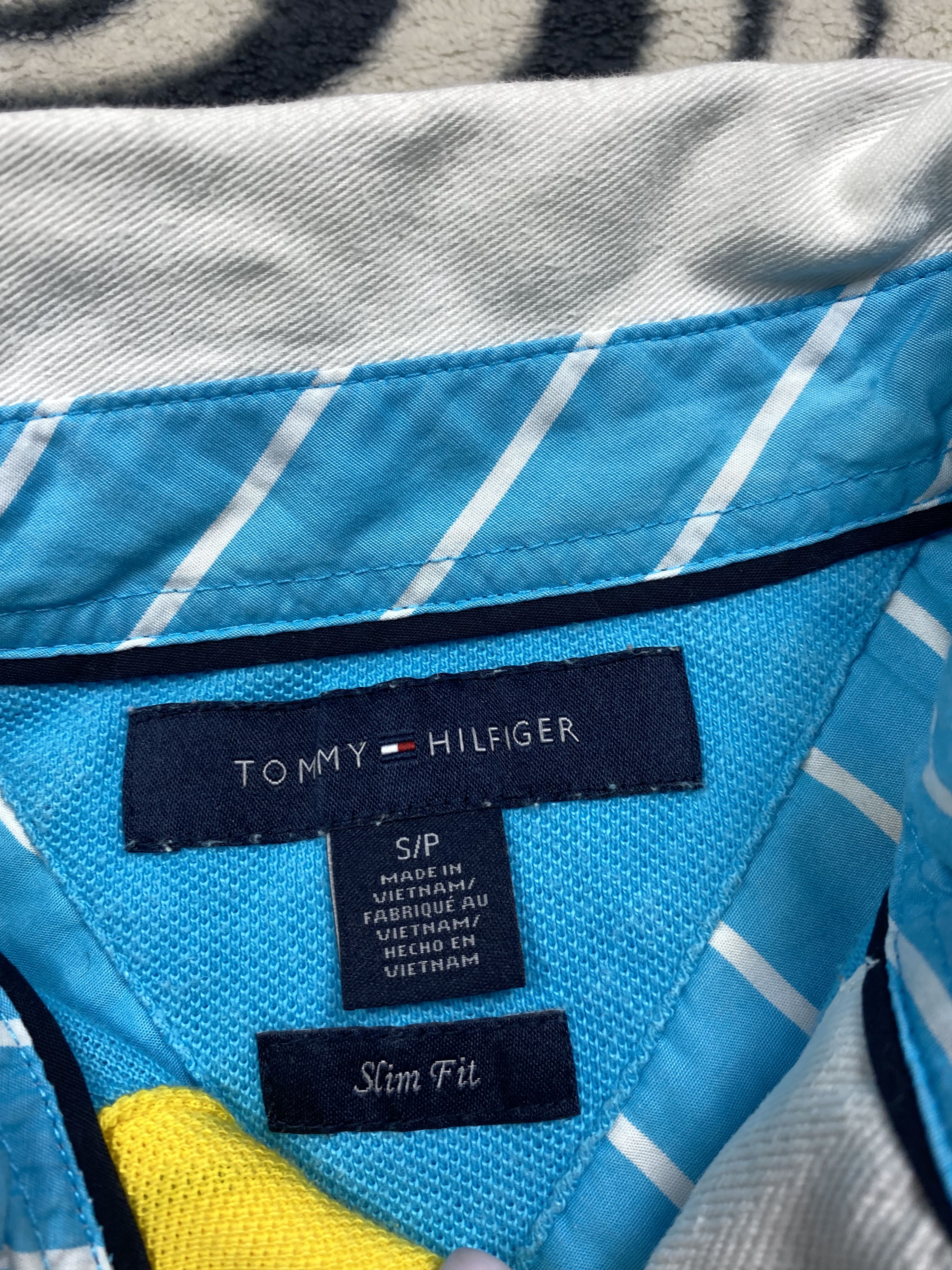 Tommy Hilfiger × Vintage Tommy Hilfiger Vintage Mens Rugby Polo Shirt Size US S / EU 44-46 / 1 - 6 Thumbnail
