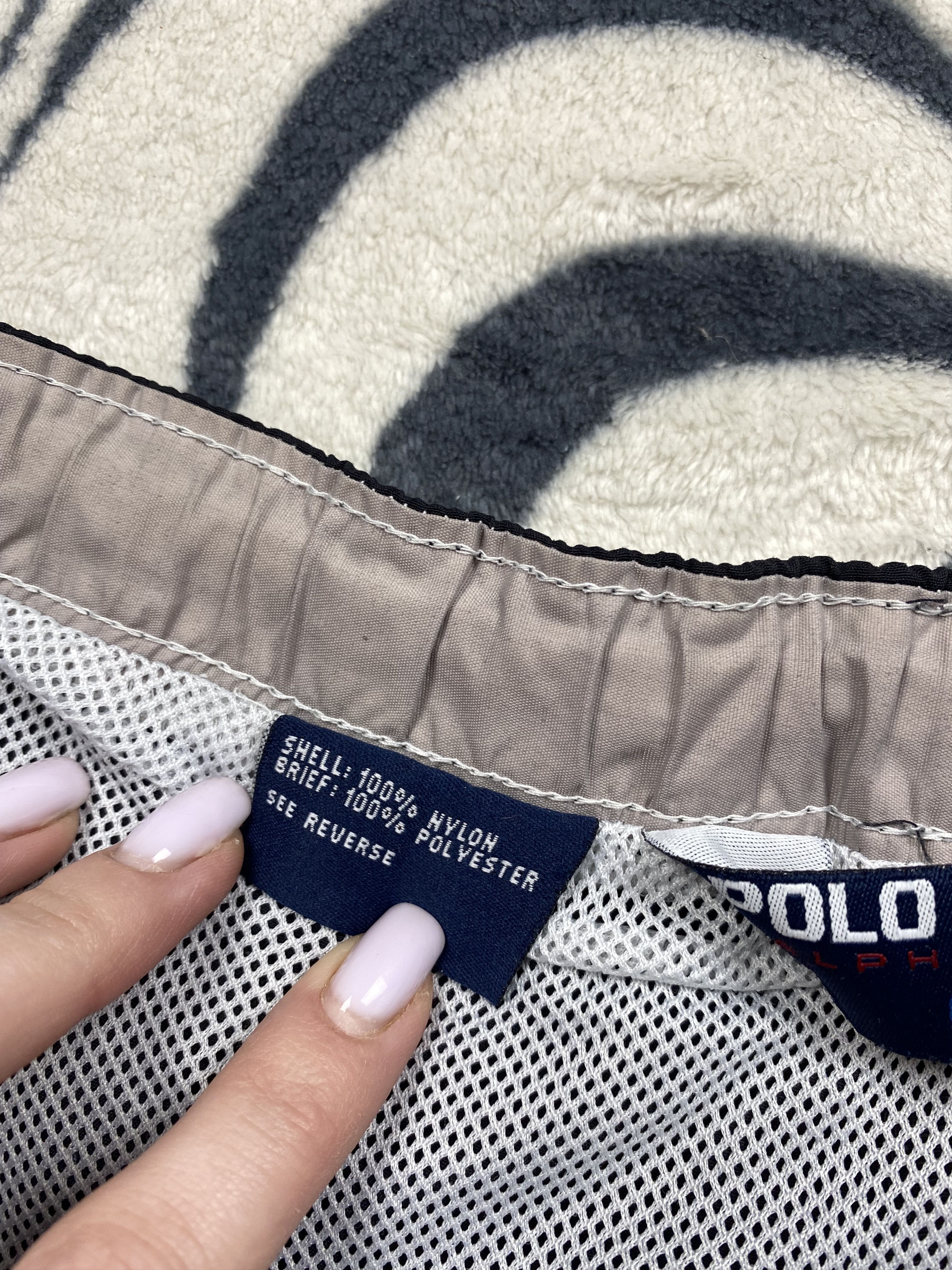 Polo Ralph Lauren × Ralph Lauren Sport × Vintage Polo Sport Ralph Lauren Vintage Mens Nylon Shorts Size US 34 / EU 50 - 6 Thumbnail