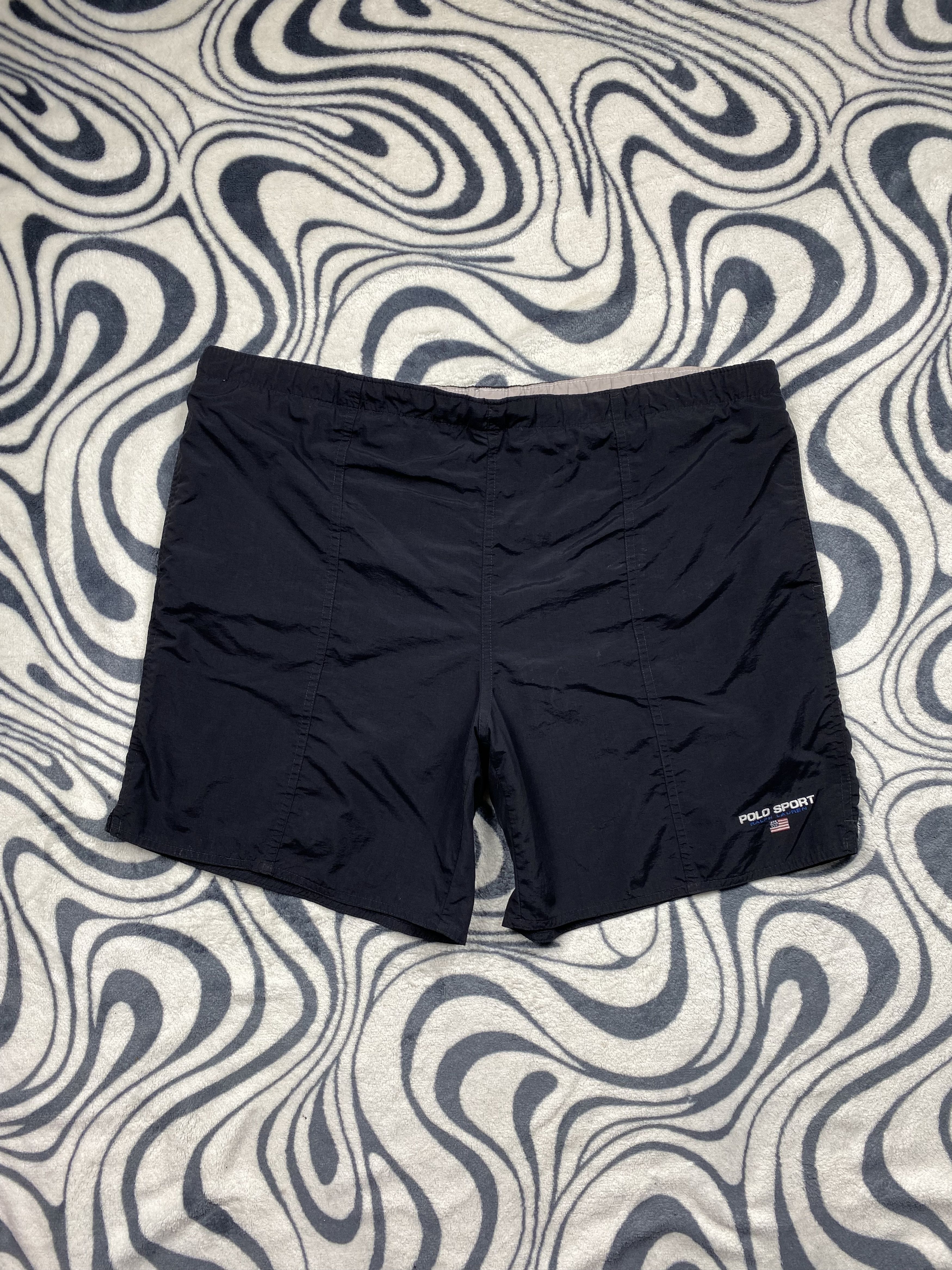 Polo Ralph Lauren × Ralph Lauren Sport × Vintage Polo Sport Ralph Lauren Vintage Mens Nylon Shorts Size US 34 / EU 50 - 1 Thumbnail