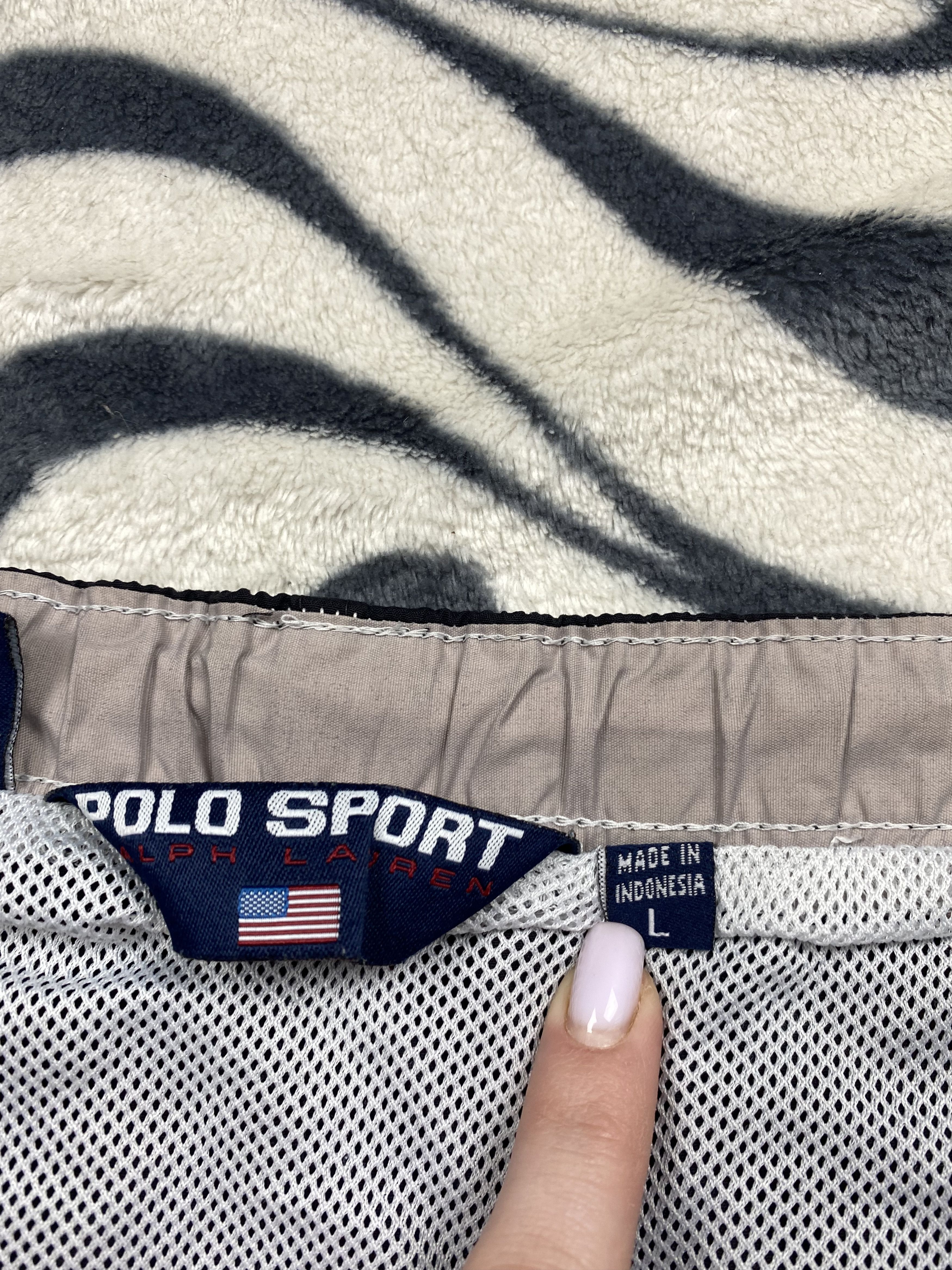Polo Ralph Lauren × Ralph Lauren Sport × Vintage Polo Sport Ralph Lauren Vintage Mens Nylon Shorts Size US 34 / EU 50 - 5 Thumbnail
