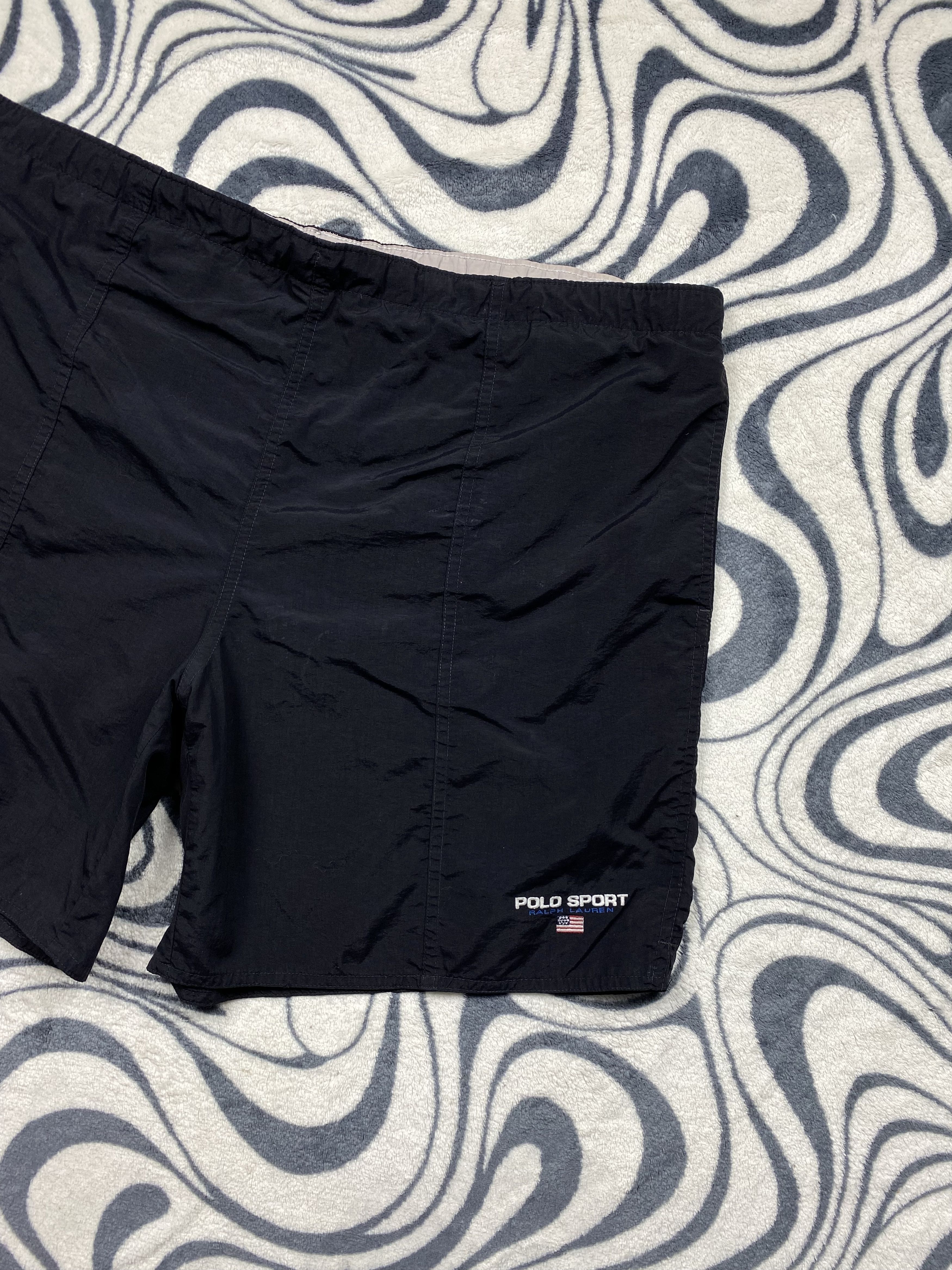 Polo Ralph Lauren × Ralph Lauren Sport × Vintage Polo Sport Ralph Lauren Vintage Mens Nylon Shorts Size US 34 / EU 50 - 2 Thumbnail