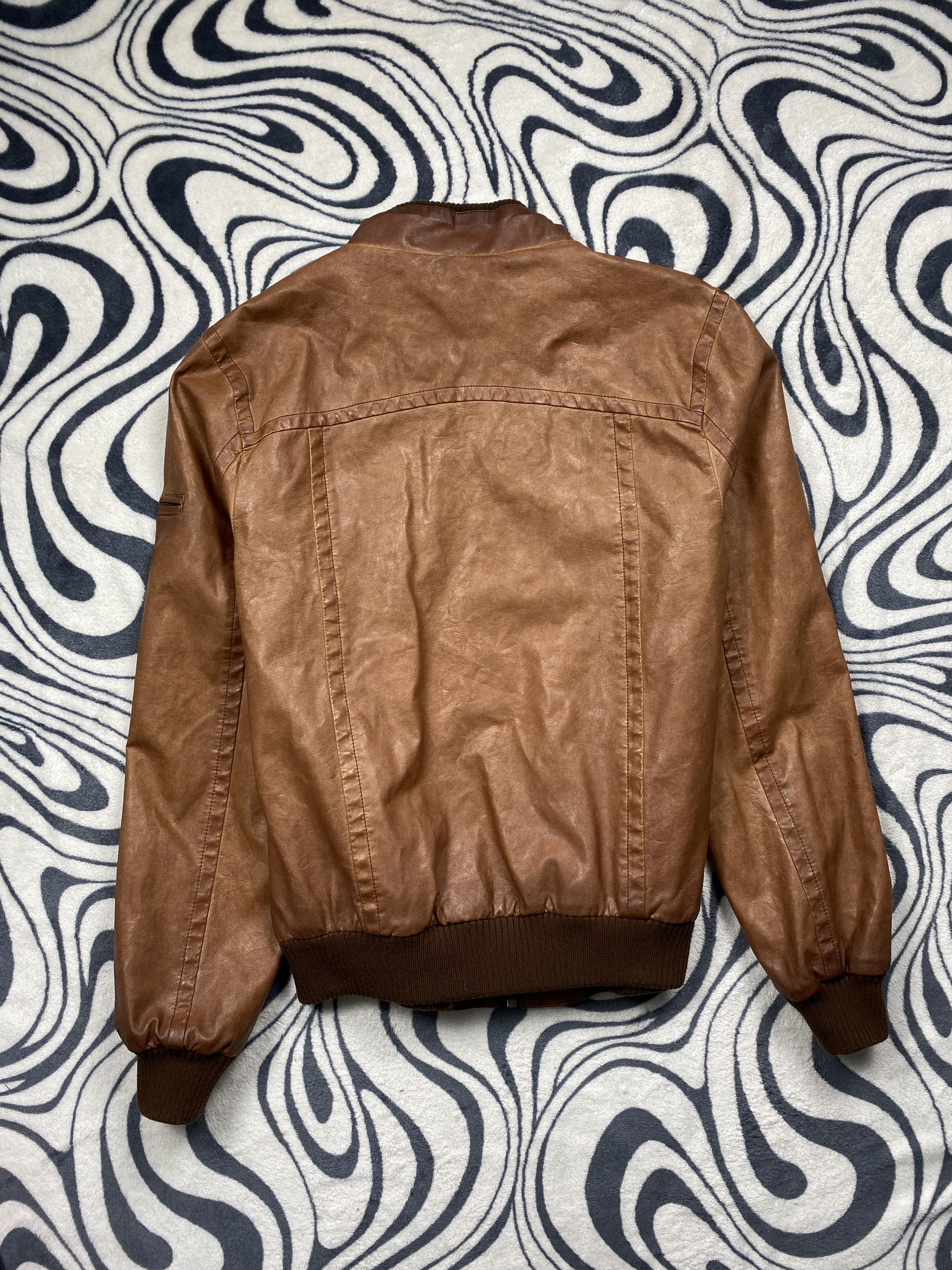 Guess Guess Jeans USA Vintage Mens Leather Jacket Size US M / EU 48-50 / 2 - 10 Thumbnail