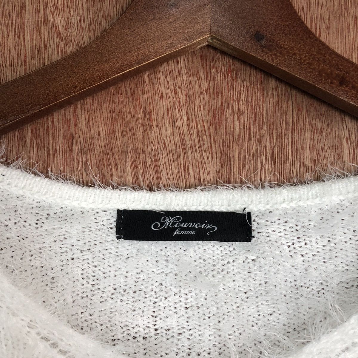 Homespun Knitwear Mounsoin Femene Shag Shaggy Fur Mohair Knitwear #6632 Size L / US 10 / IT 46 - 7 Thumbnail