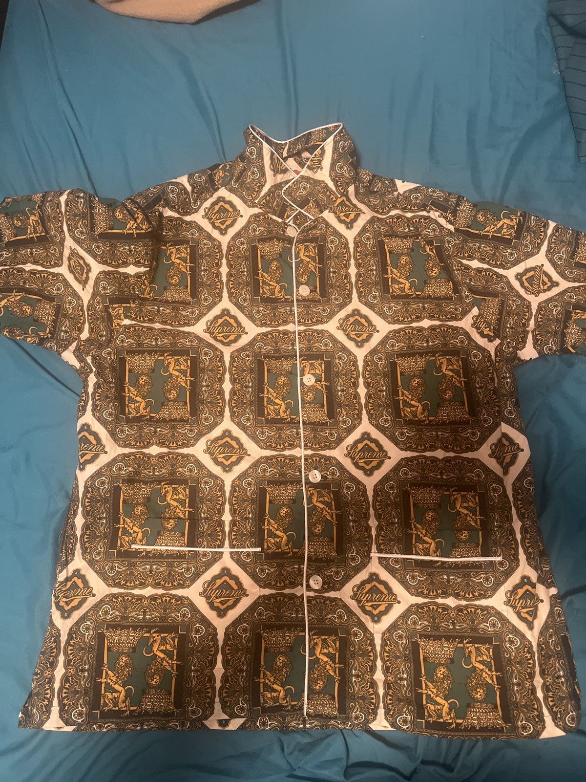 Supreme Supreme Regency Pajama Set Medium Size 30 - 2 Thumbnail