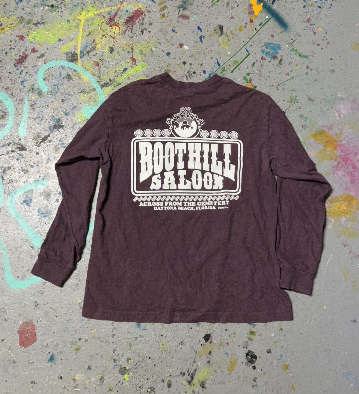 Vintage Vintage punk Boot Hill saloon longsleeve 1979 Size US M / EU 48-50 / 2 - 2 Thumbnail