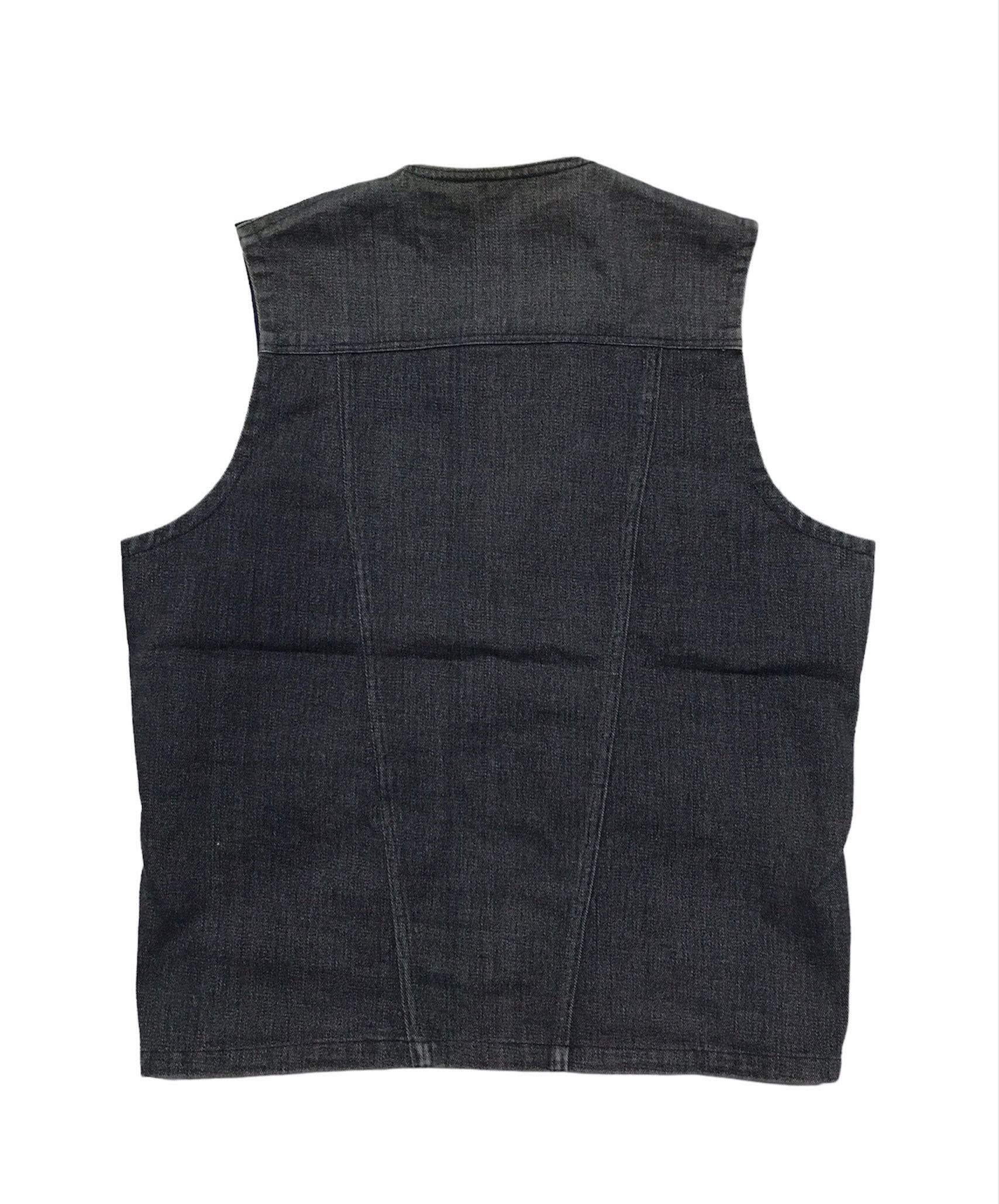 Vintage Vintage button 13 denim vest jacket Size US S / EU 44-46 / 1 - 3 Thumbnail