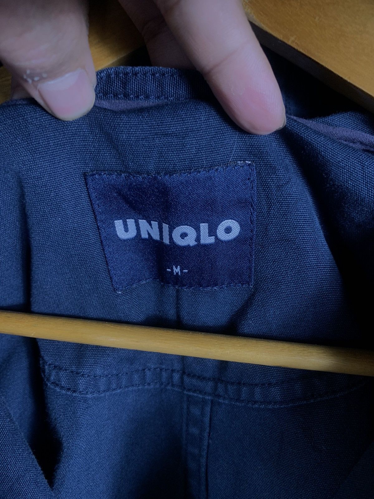 Japanese Brand × Uniqlo × Vintage Vintage 90s Uniqlo Zipper Hoodie Jacket Size US M / EU 48-50 / 2 - 3 Thumbnail
