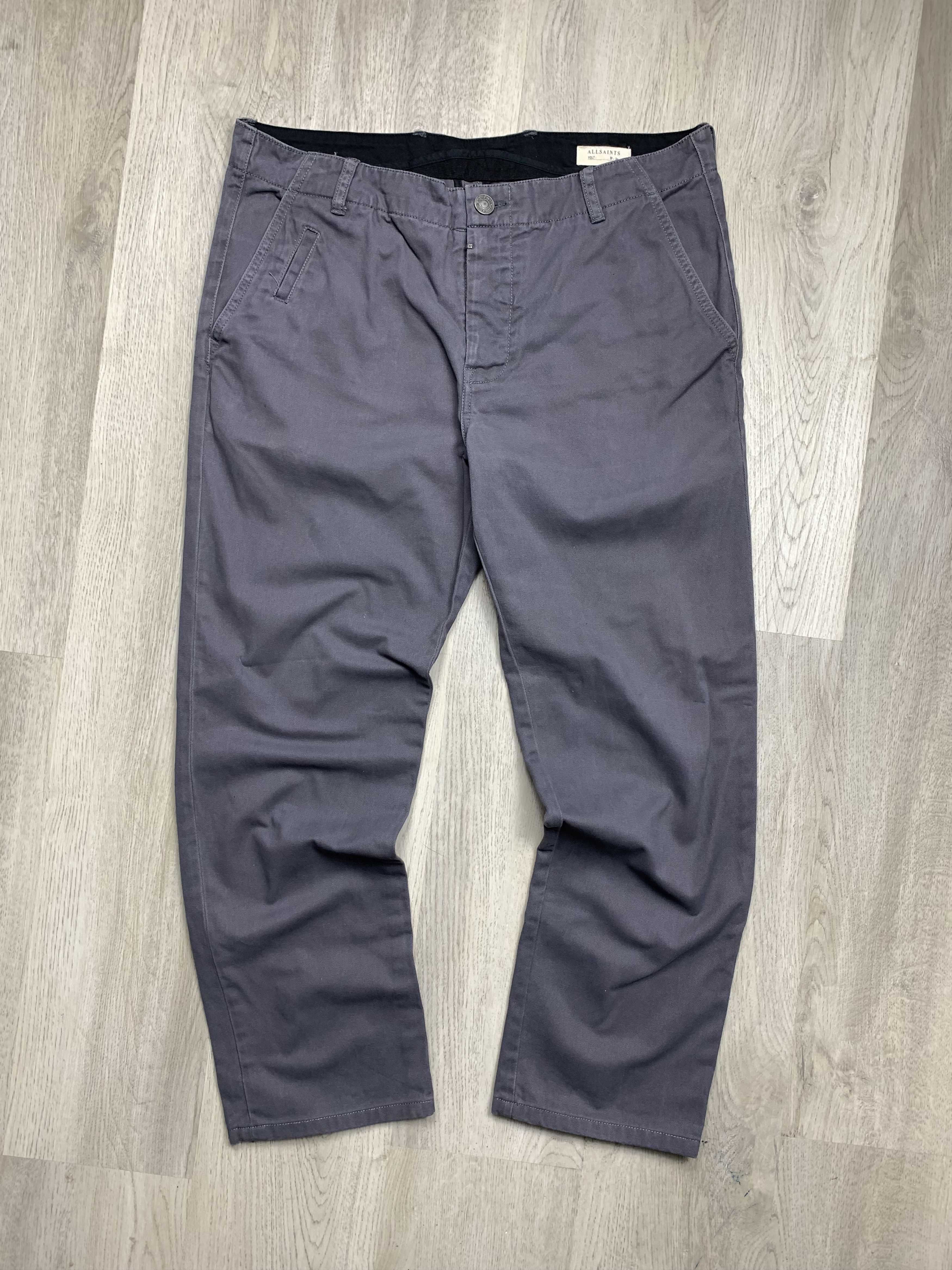 Allsaints Allsaints Spitalfields Mens Chino Pants Size US 34 / EU 50 - 1 Thumbnail