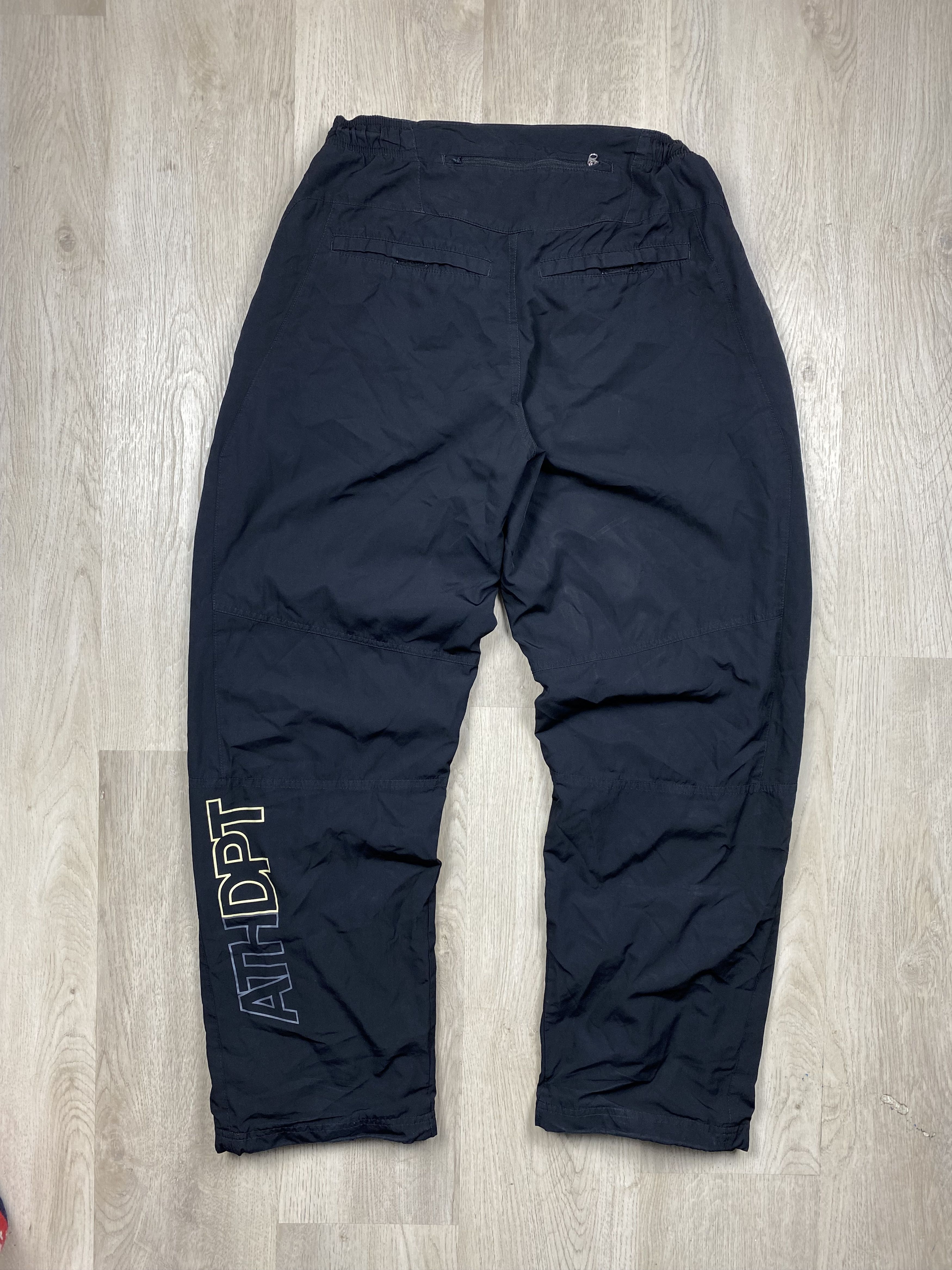 Nike × Vintage Nike Vintage Faded Nylon Baggy Pants Y2K Drill Gorpcore Size US 34 / EU 50 - 8 Thumbnail