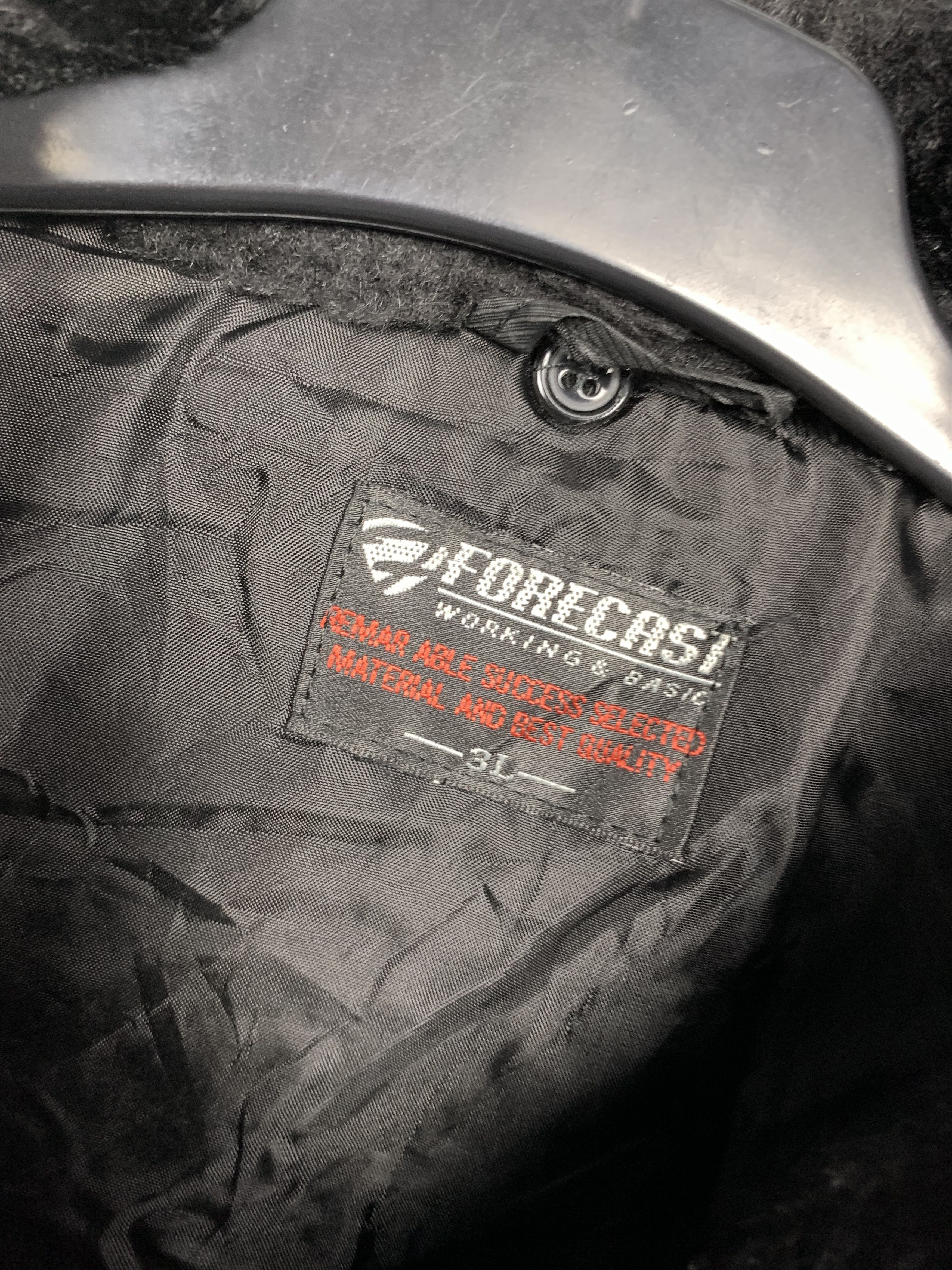 Japanese Brand Forecast 90s Vintage Mens Nylon Bomber Jacket Size US L / EU 52-54 / 3 - 3 Thumbnail