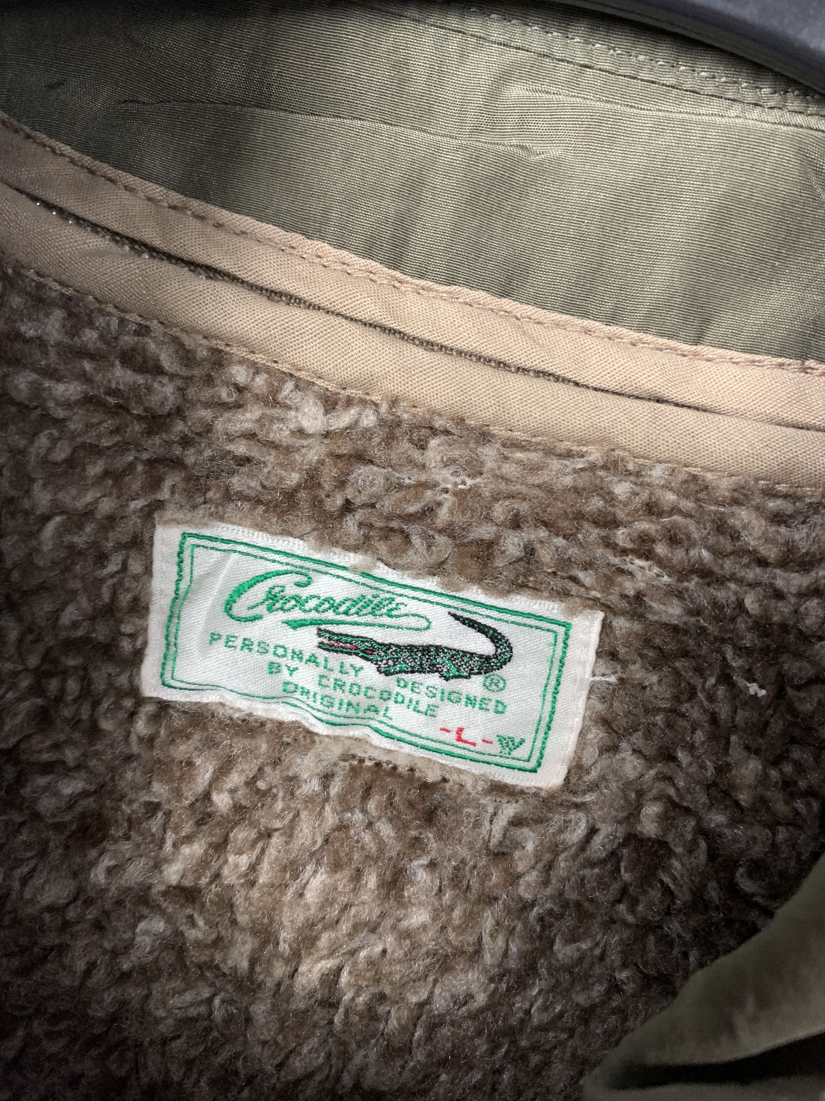 Japanese Brand Crocodile 90s Vintage Mens Nylon Bomber Jacket Size US L / EU 52-54 / 3 - 5 Thumbnail