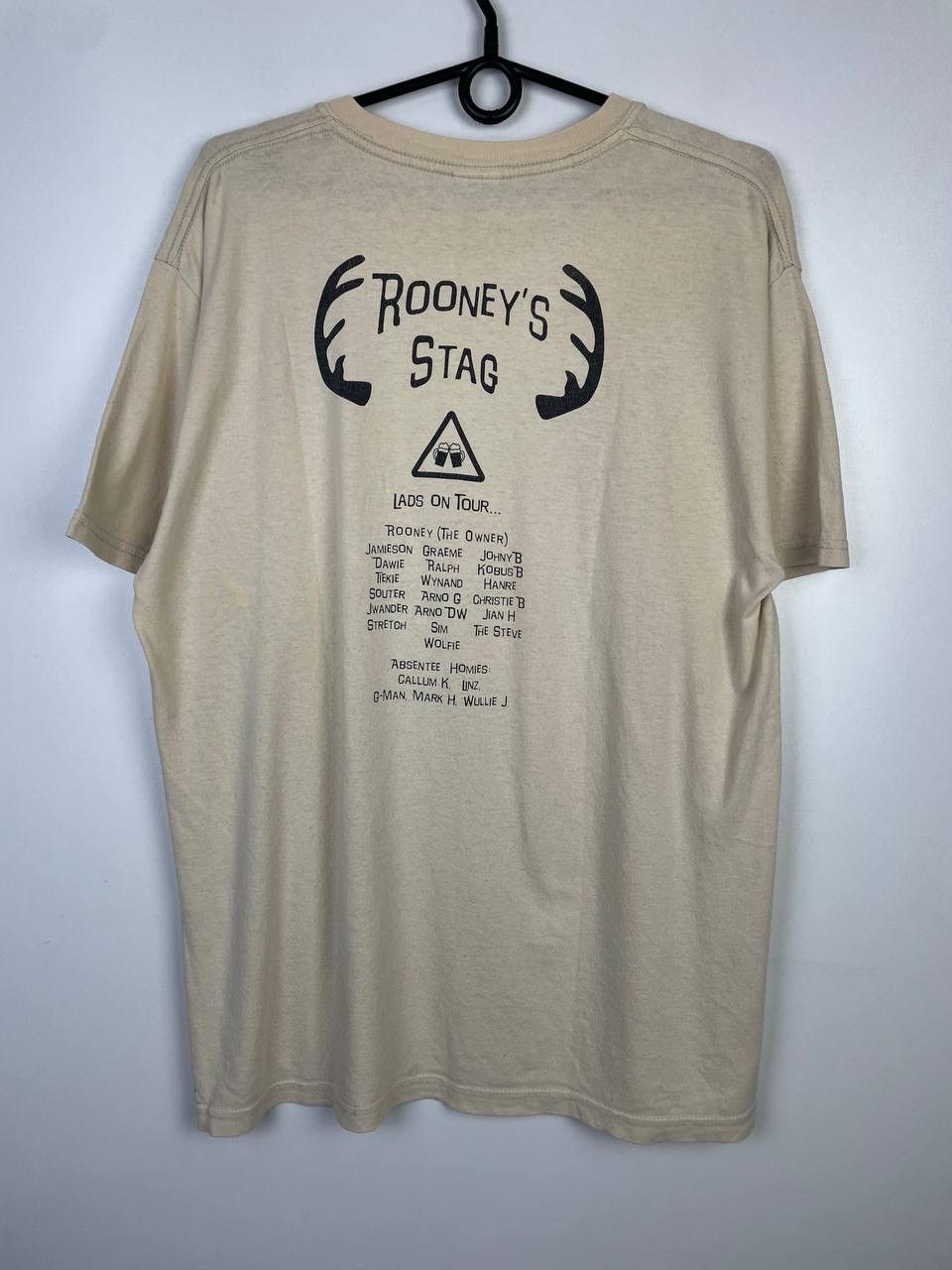 Vintage Rooneys Stag Mouse crazy beer vintage t-shirt size L Size US L / EU 52-54 / 3 - 3 Thumbnail