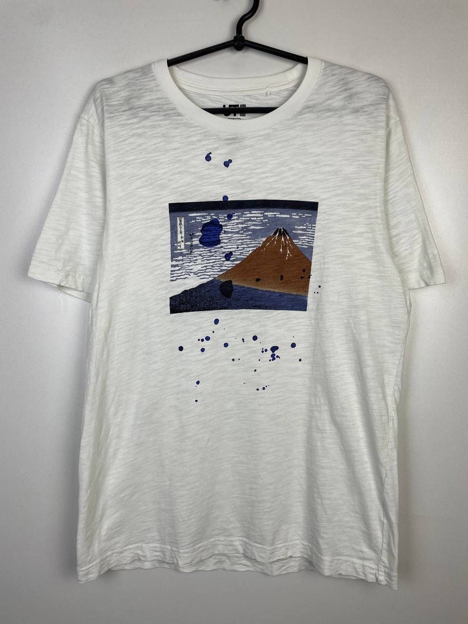 Uniqlo Uniqlo Hokusai Blue vintage t-shirt size L Size US L / EU 52-54 / 3 - 1 Thumbnail