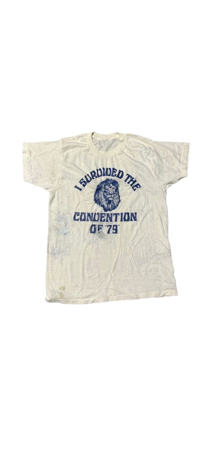 Vintage I survived the convention of 79’ T-shirt Size US M / EU 48-50 / 2 - 1 Thumbnail
