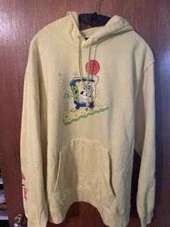 Nike spongebob hoodie hot sale yellow