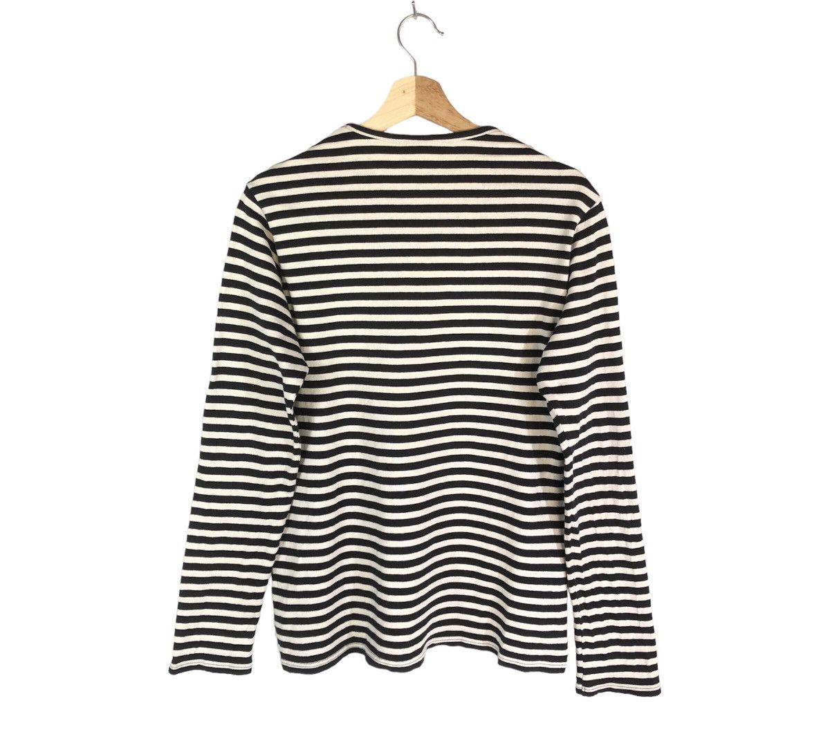 Hai Sporting Gear × Issey Miyake Hai Sporting Gear by Issey Miyake Designer Stripes Tshirt Size M / US 6-8 / IT 42-44 - 2 Thumbnail