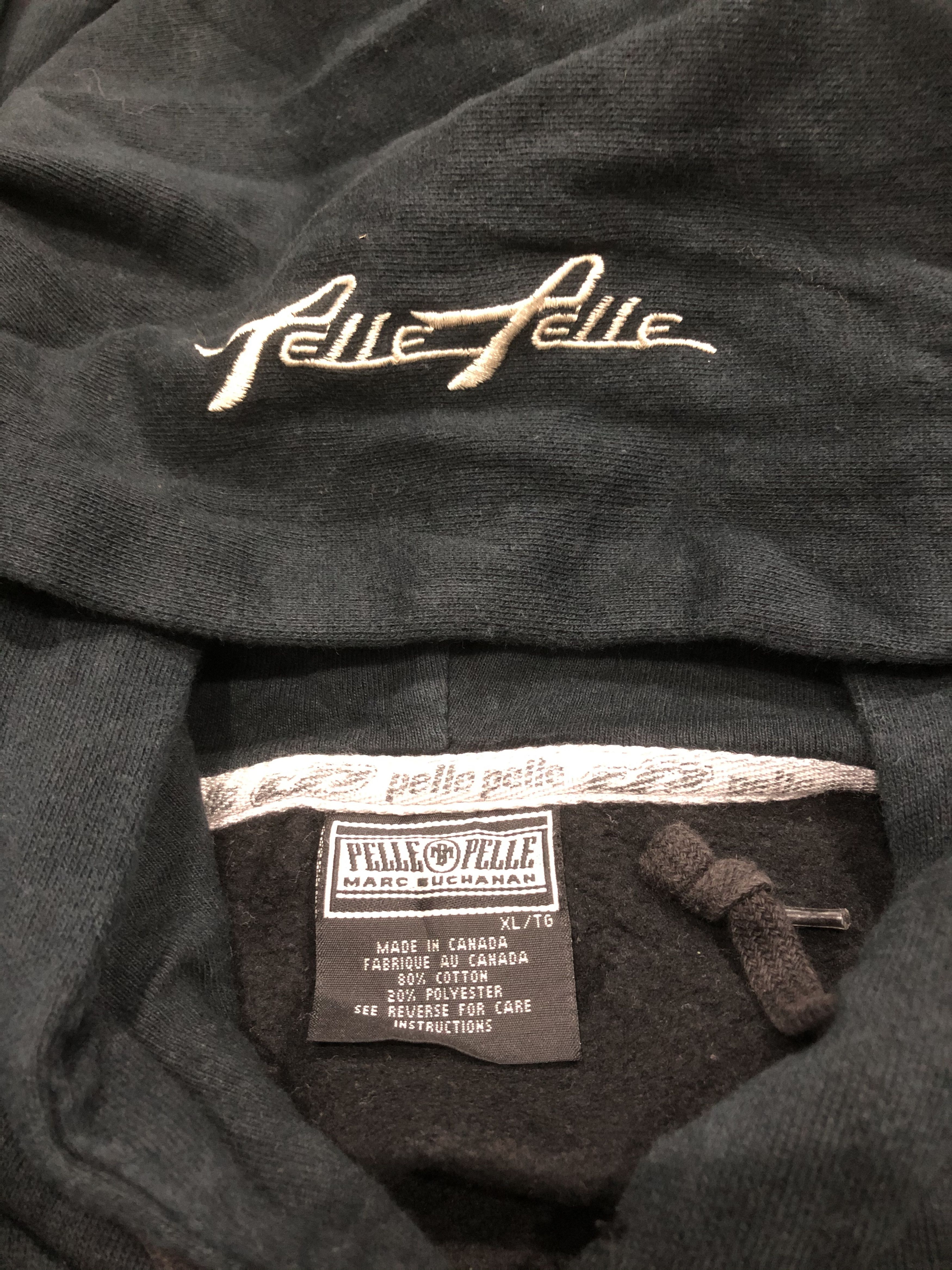 Marc Buchanan × Pelle Pelle Vintage Pelle Pelle Hoodie By Marc Buchanan Size US XL / EU 56 / 4 - 6 Thumbnail