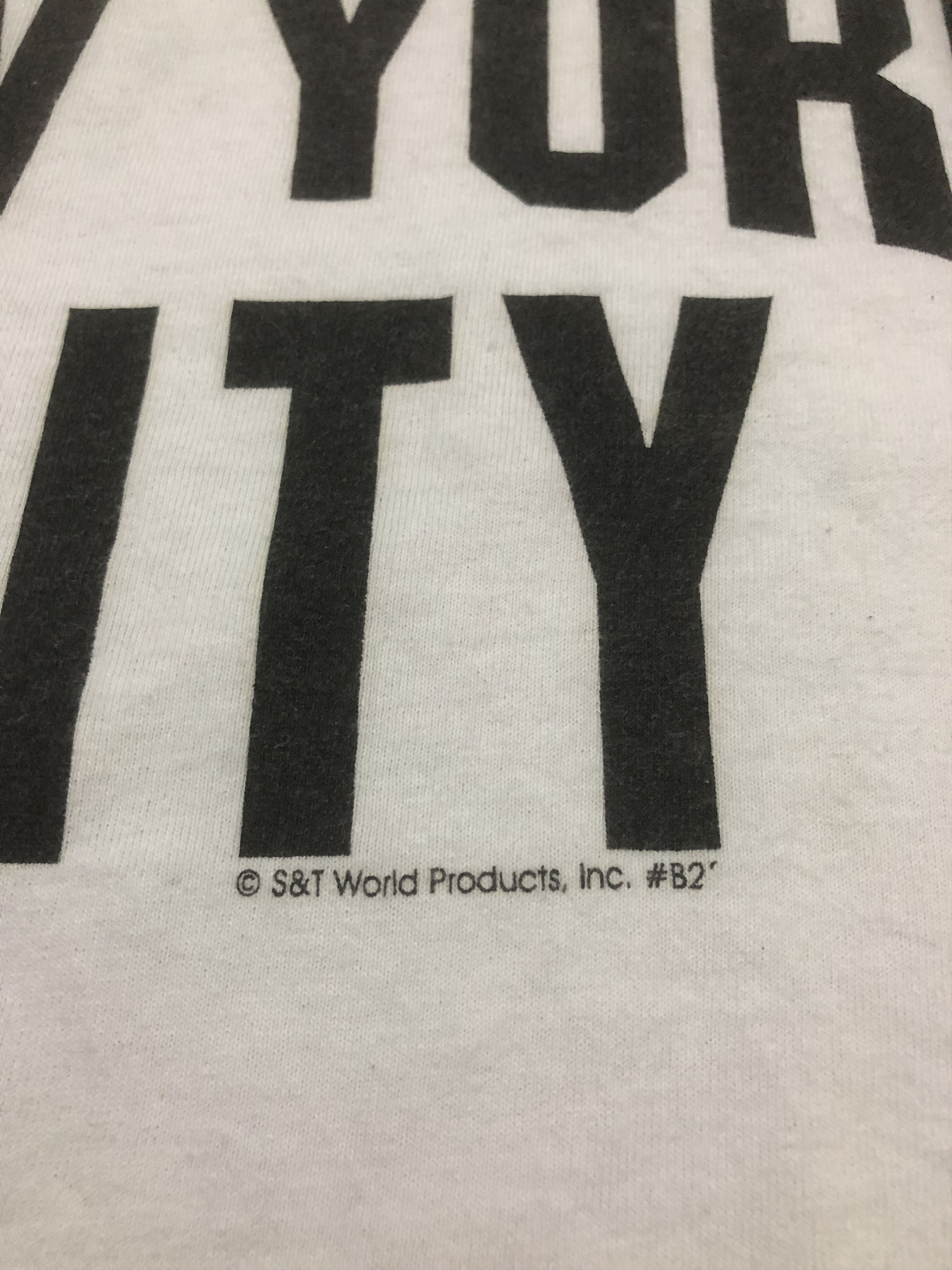 Vintage Vintage Raglan New York City 3Q Tee Size US L / EU 52-54 / 3 - 3 Thumbnail