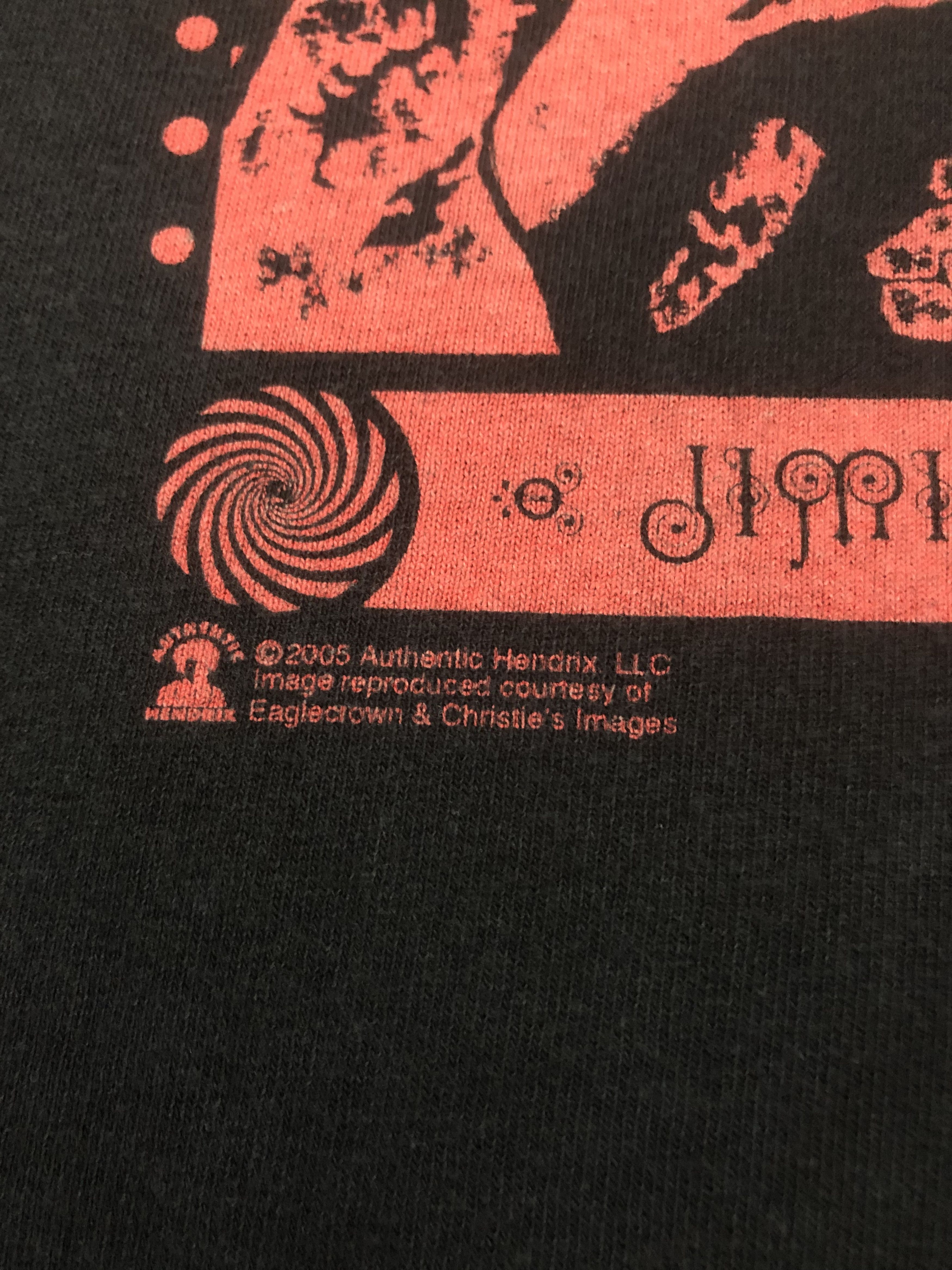 Jimi Hendrix × Vintage Vintage Jimi Hendrix T-shirts Size US L / EU 52-54 / 3 - 3 Thumbnail
