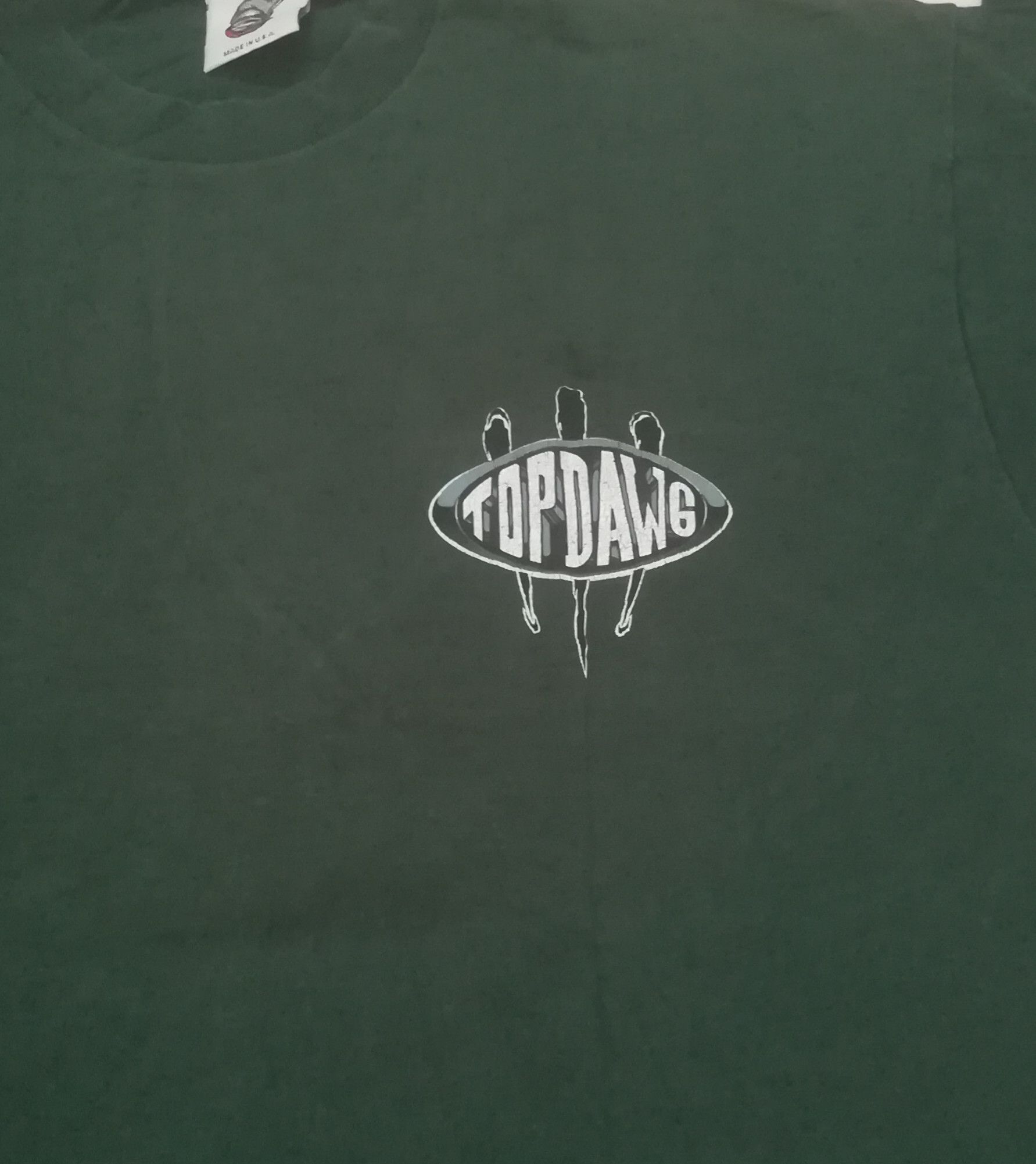Top Dawg Entertainment × Vintage Vintage Rare 90s Top Dawg Tshirt Size US XL / EU 56 / 4 - 4 Thumbnail