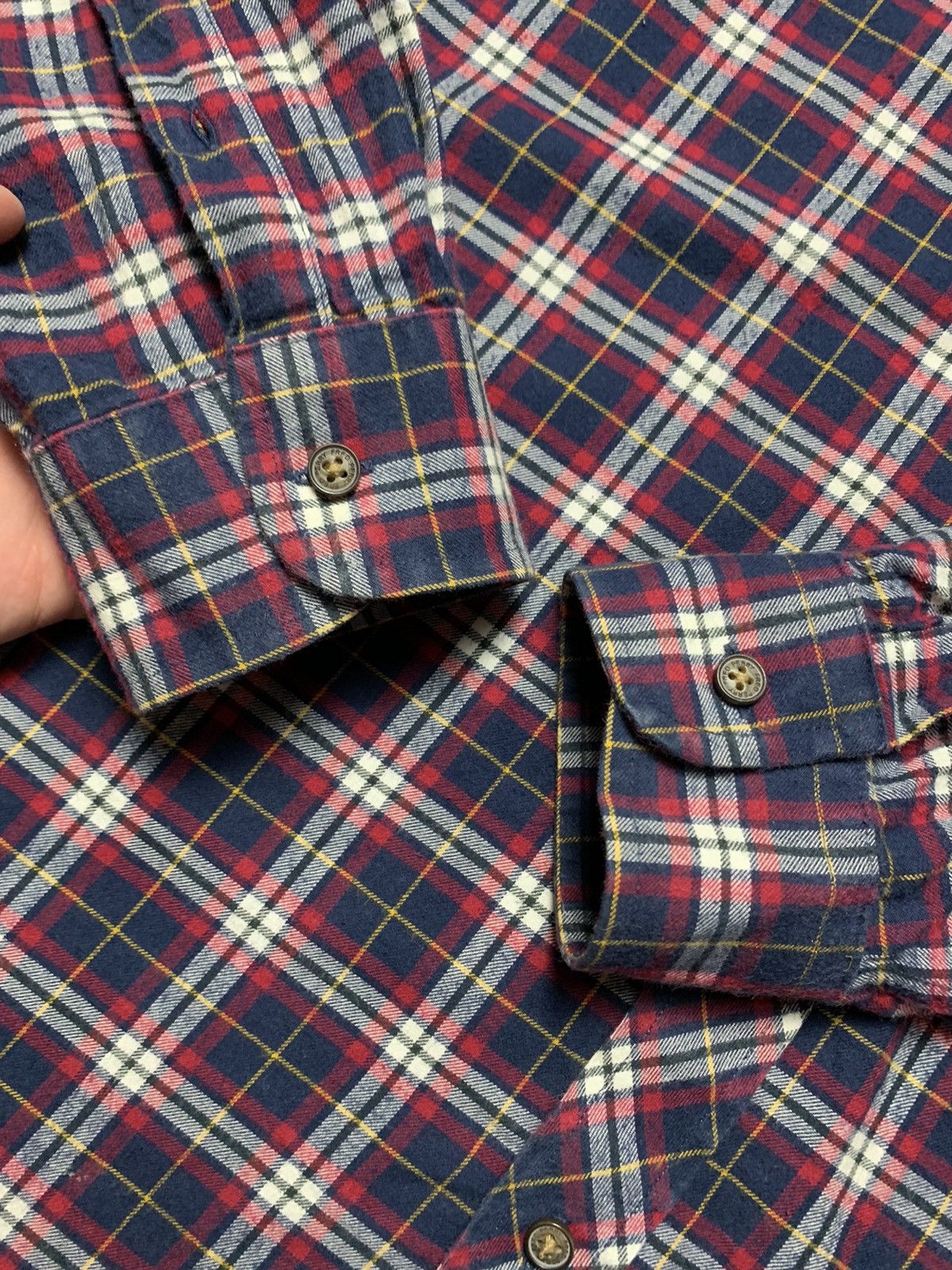 Other Vintage Fred Perry plaid shirt logo size L Size US L / EU 52-54 / 3 - 6 Thumbnail