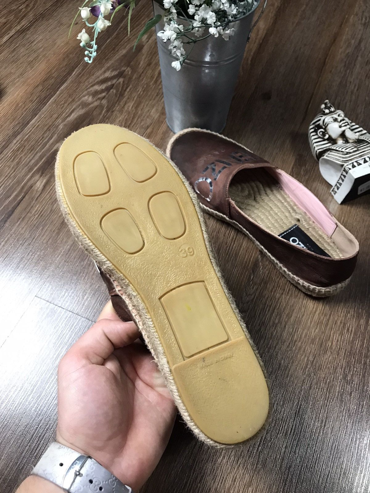 Kenzo Kenzo Paris Head Espadrilles slip on Size US 5 / EU 37 - 5 Thumbnail