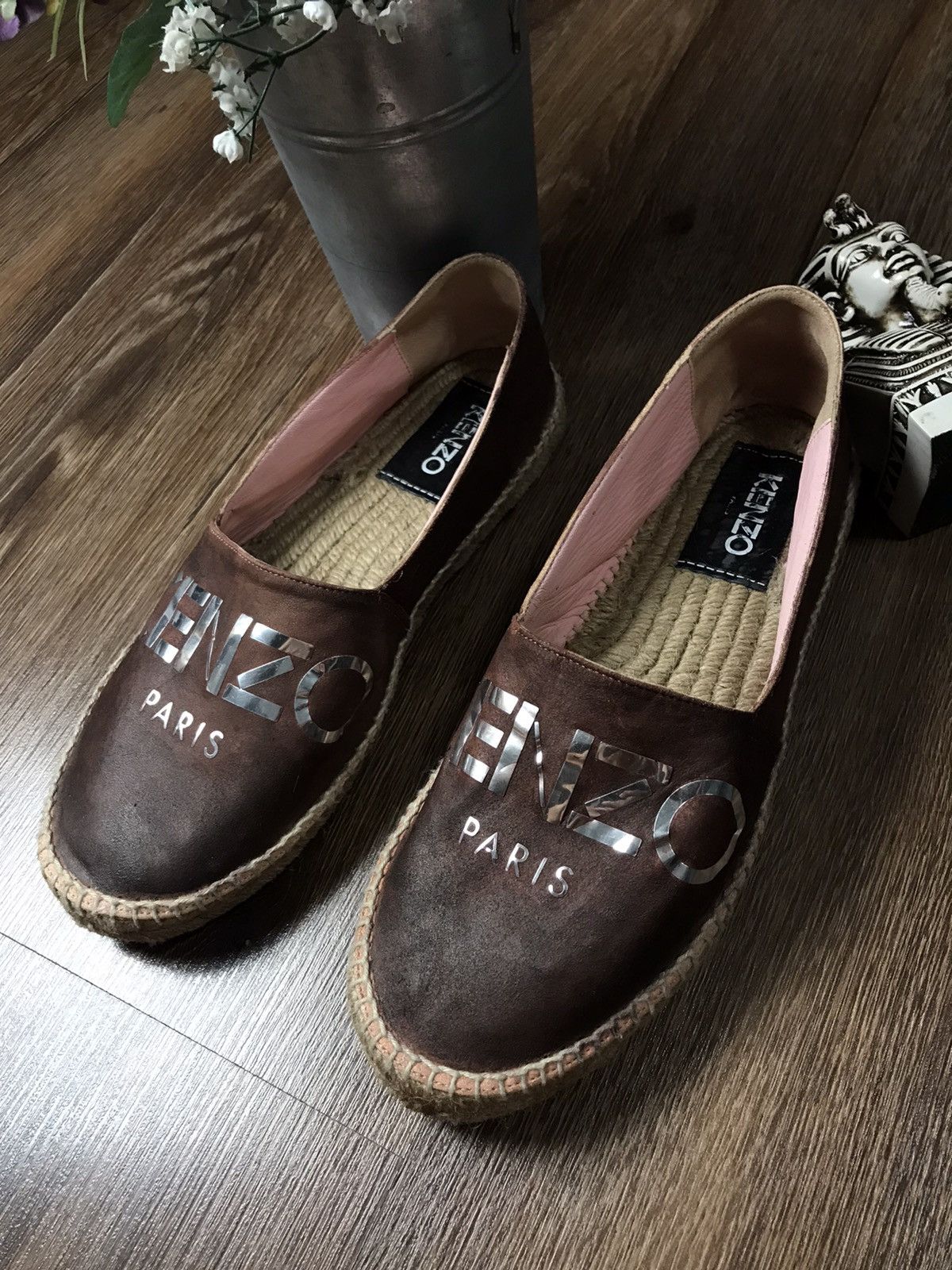 Kenzo Kenzo Paris Head Espadrilles slip on Size US 5 / EU 37 - 2 Thumbnail