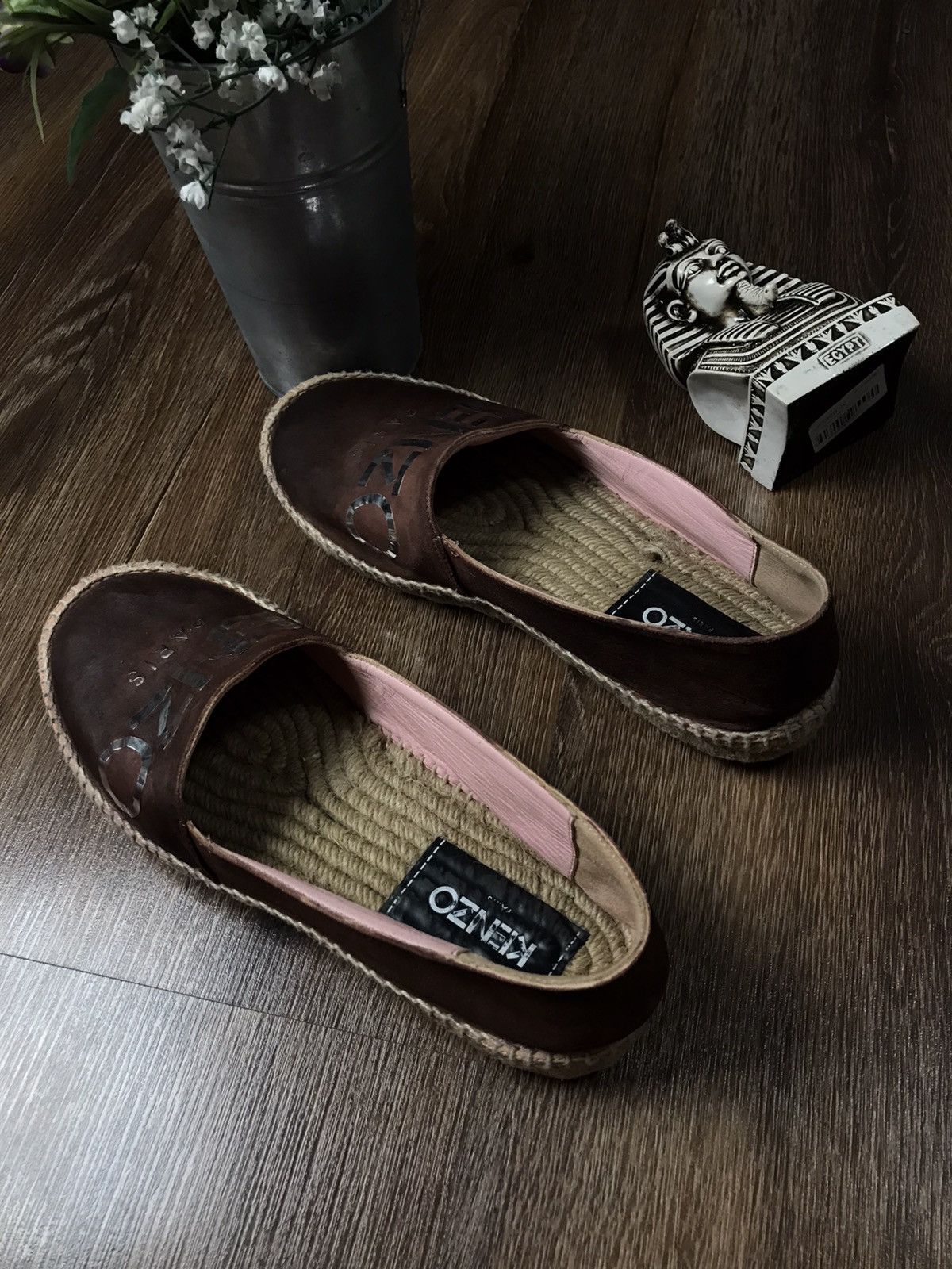 Kenzo Kenzo Paris Head Espadrilles slip on Size US 5 / EU 37 - 4 Thumbnail