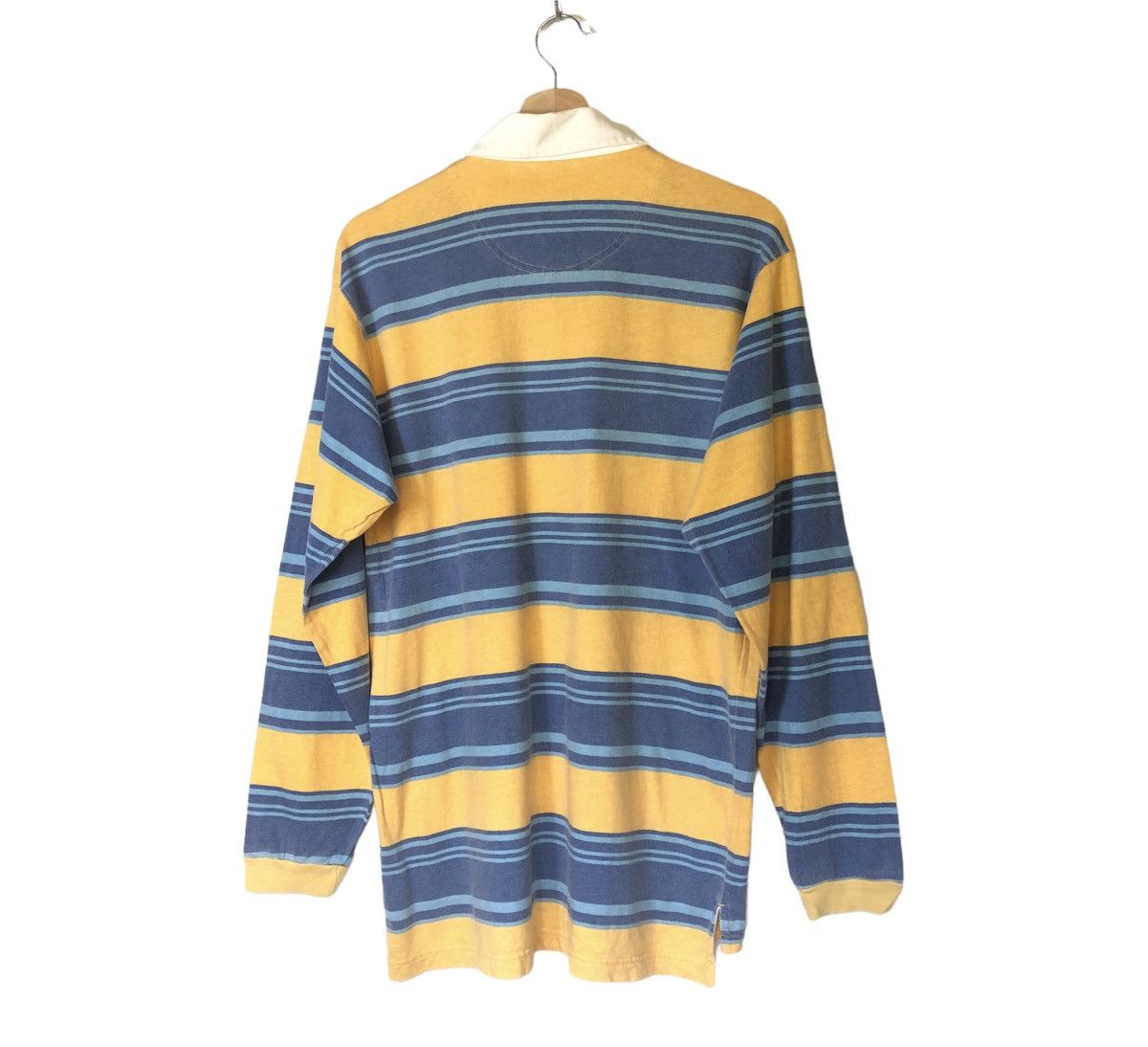 Vans Vintage 90s Vans Stripes Surf Skate Polo Tshirt Size US M / EU 48-50 / 2 - 2 Thumbnail