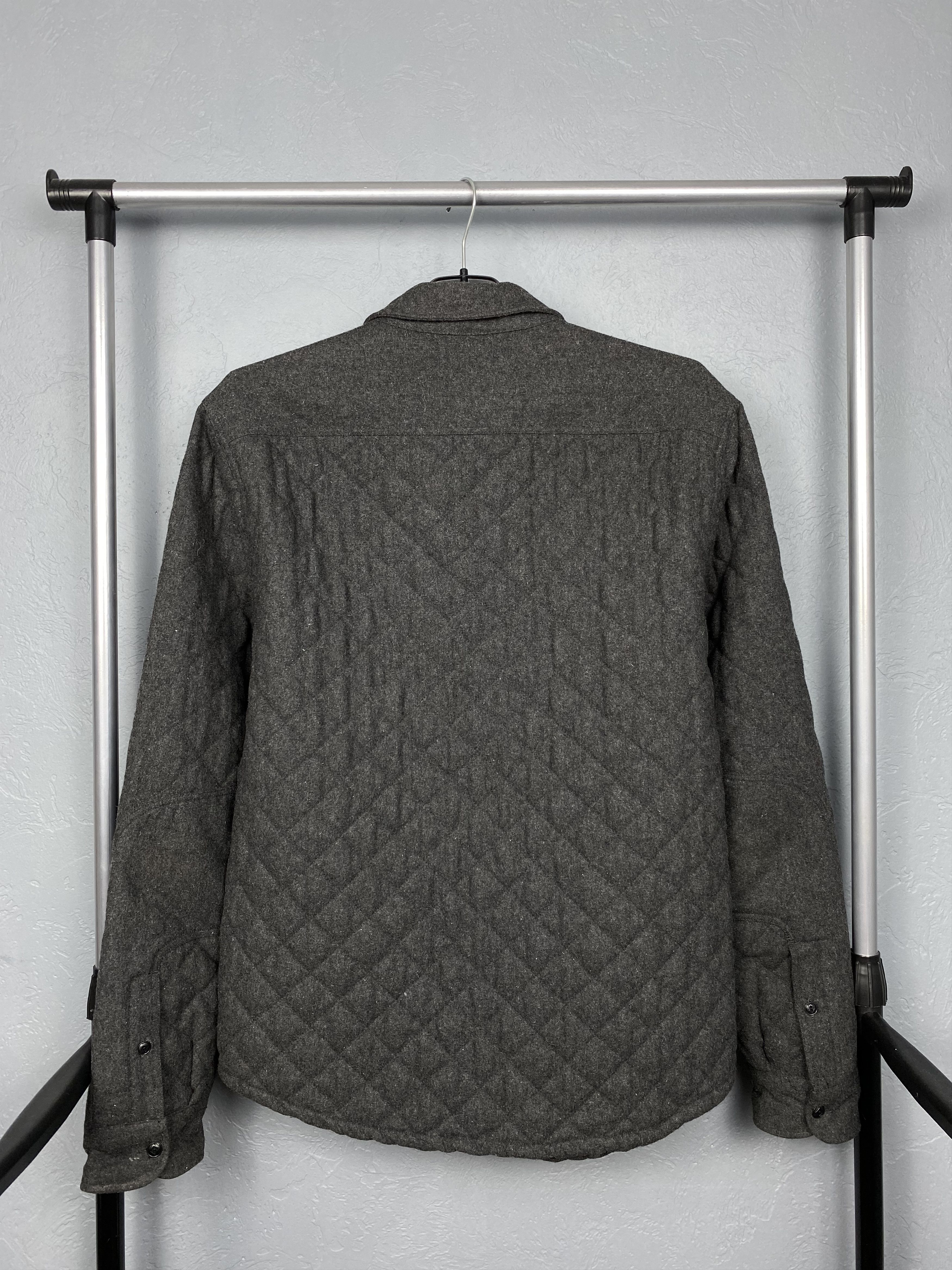 Allsaints Allsaints Vintage Mens Wool Quilted Jacket Size US M / EU 48-50 / 2 - 6 Thumbnail