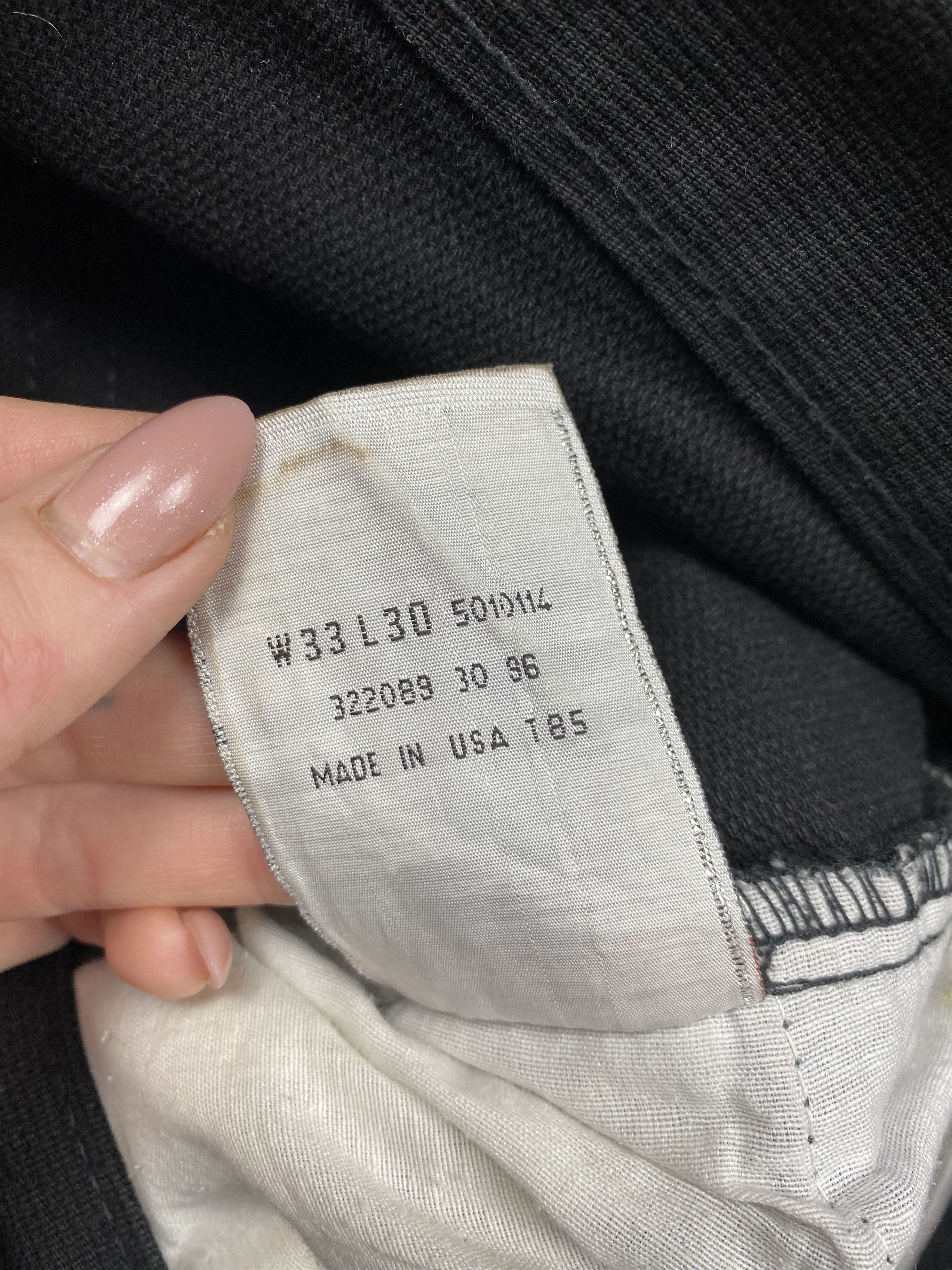 Levi's Levi's 501 Vintage Mens Denim Pants Jeans Made in USA Size US 33 - 9 Thumbnail