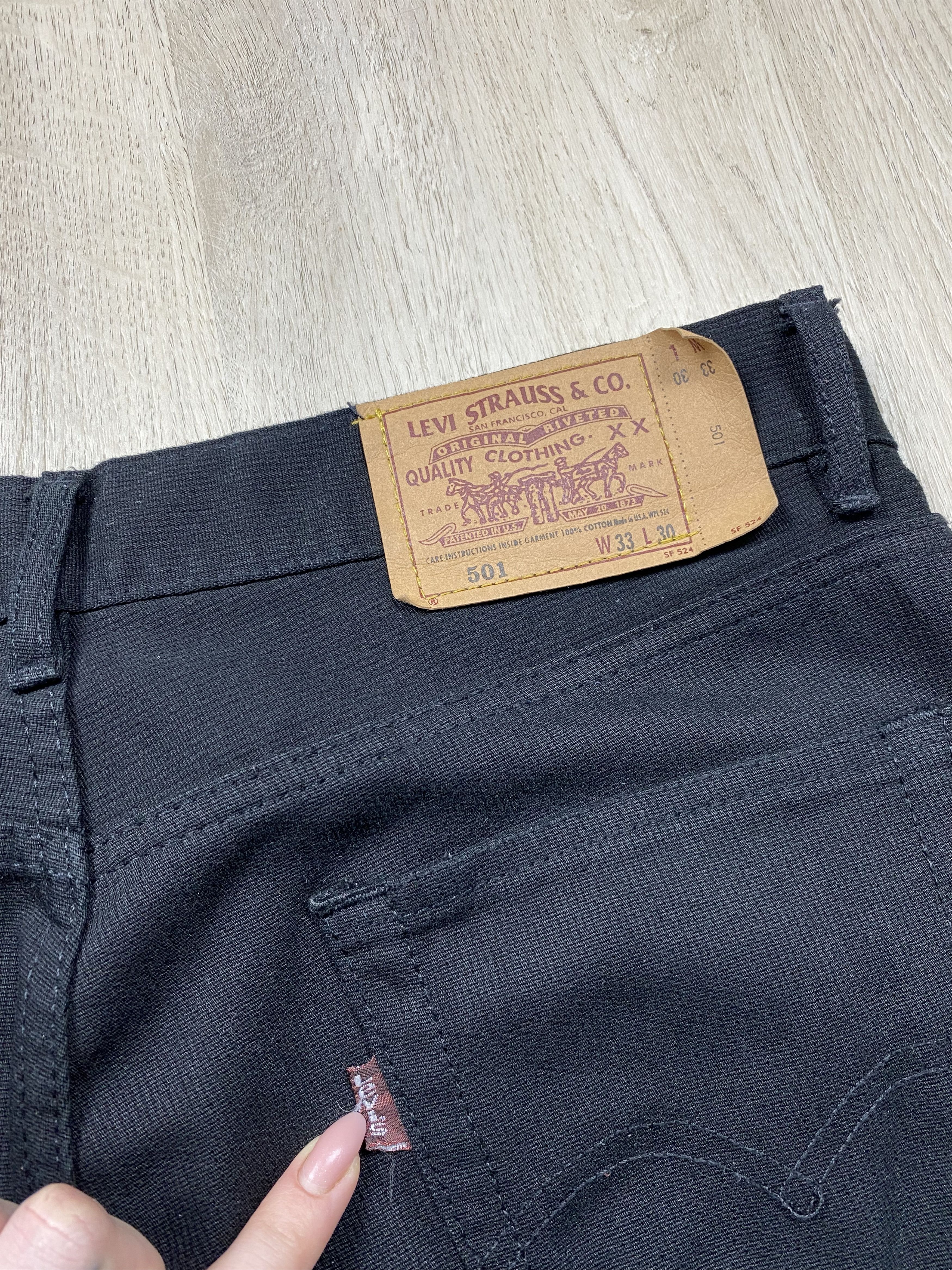 Levi's Levi's 501 Vintage Mens Denim Pants Jeans Made in USA Size US 33 - 3 Thumbnail