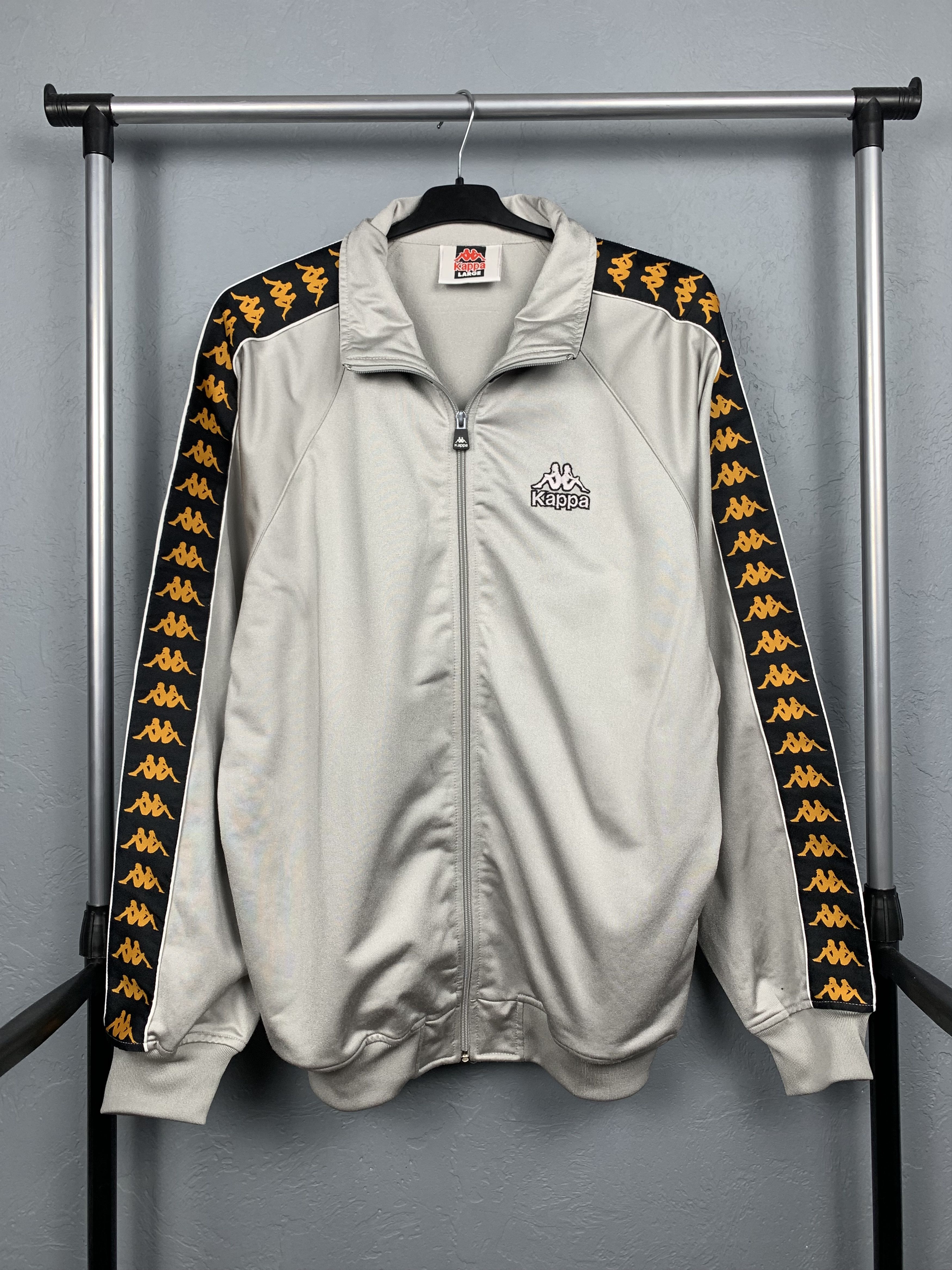 Kappa Kappa 90s Vintage Mens Track Top Jacket Size US L / EU 52-54 / 3 - 1 Thumbnail