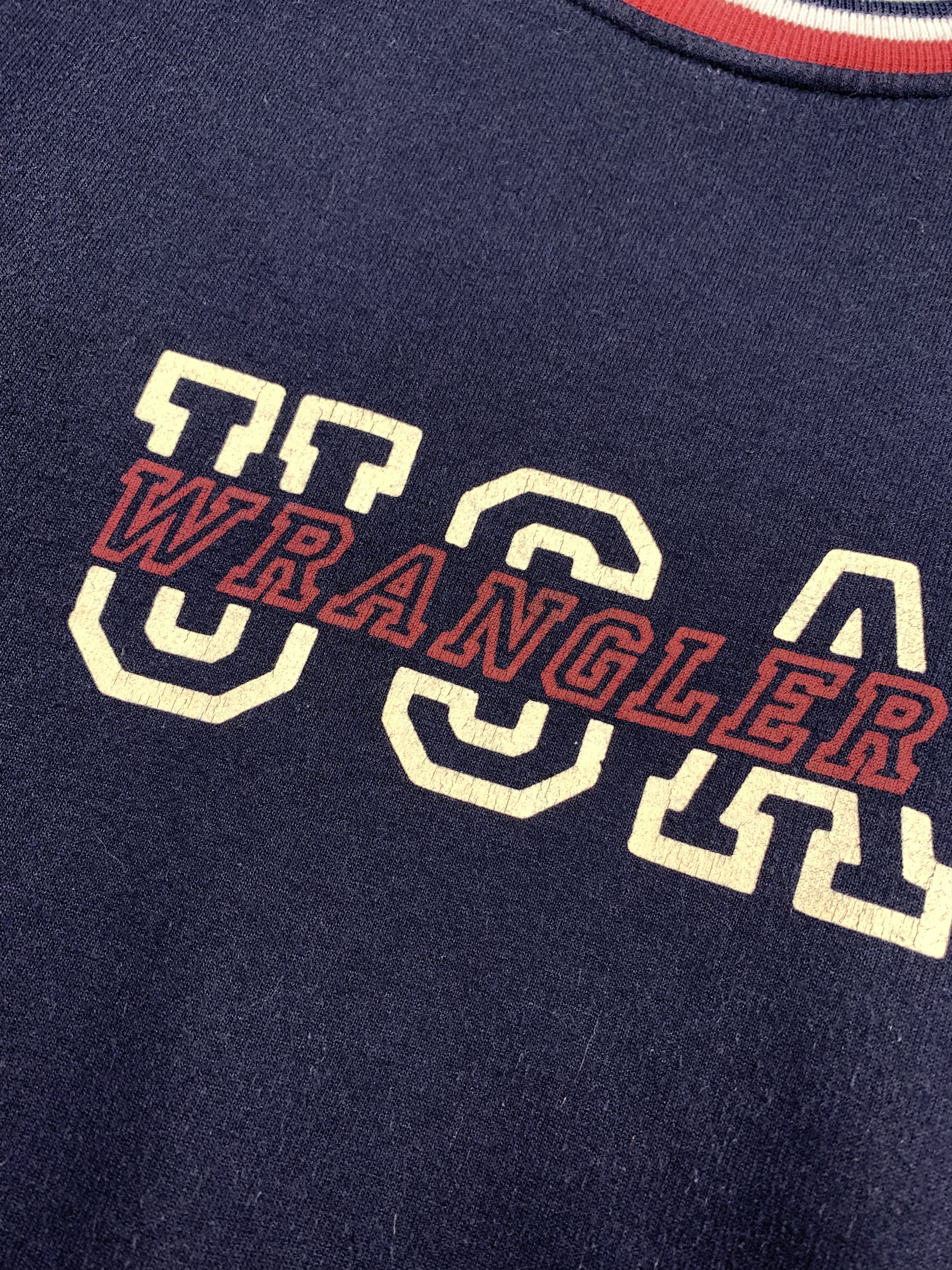 Vintage × Wrangler Wrangler Vintage Mens Sweatshirt Size US S / EU 44-46 / 1 - 3 Thumbnail