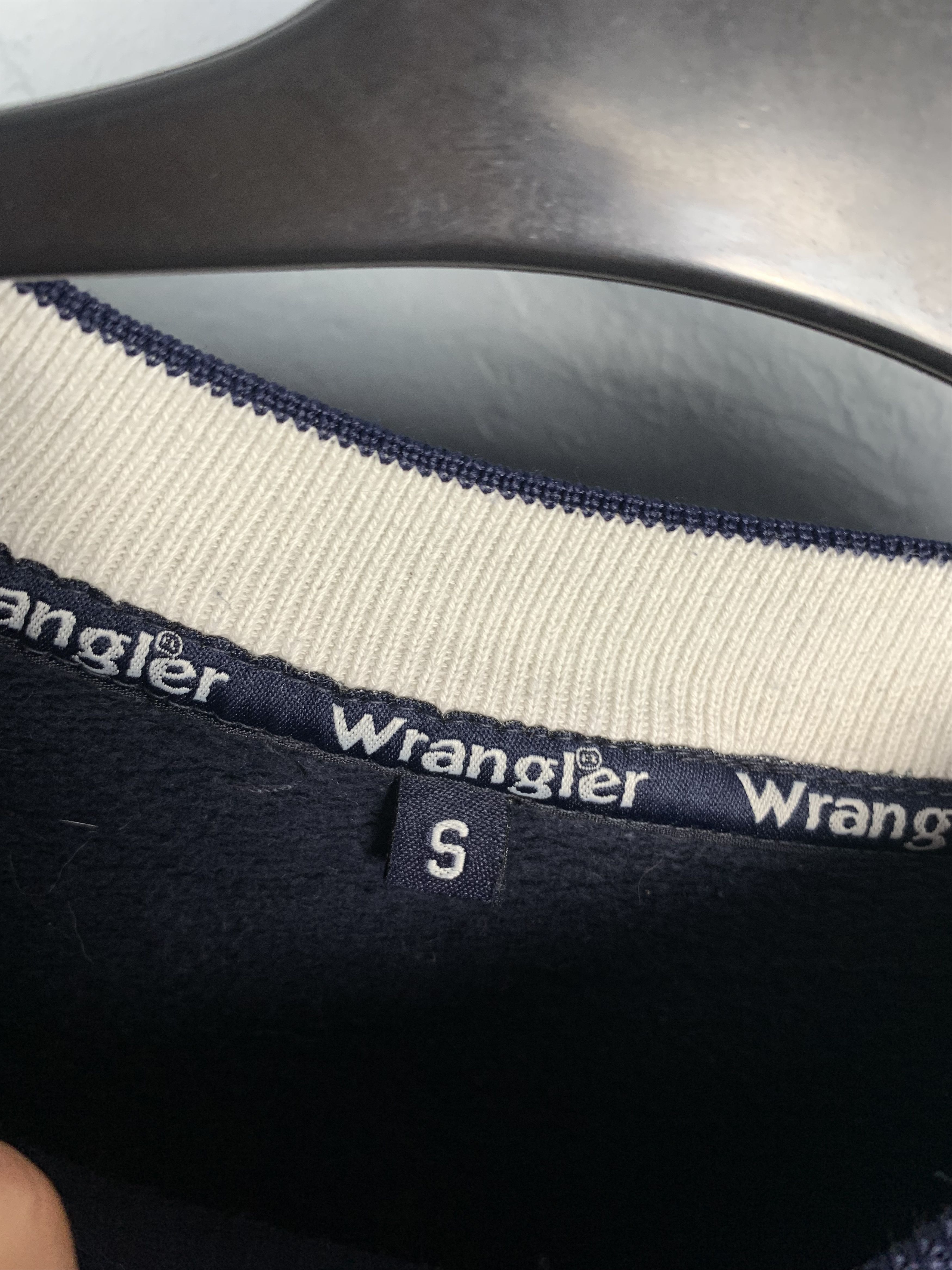 Vintage × Wrangler Wrangler Vintage Mens Sweatshirt Size US S / EU 44-46 / 1 - 4 Thumbnail