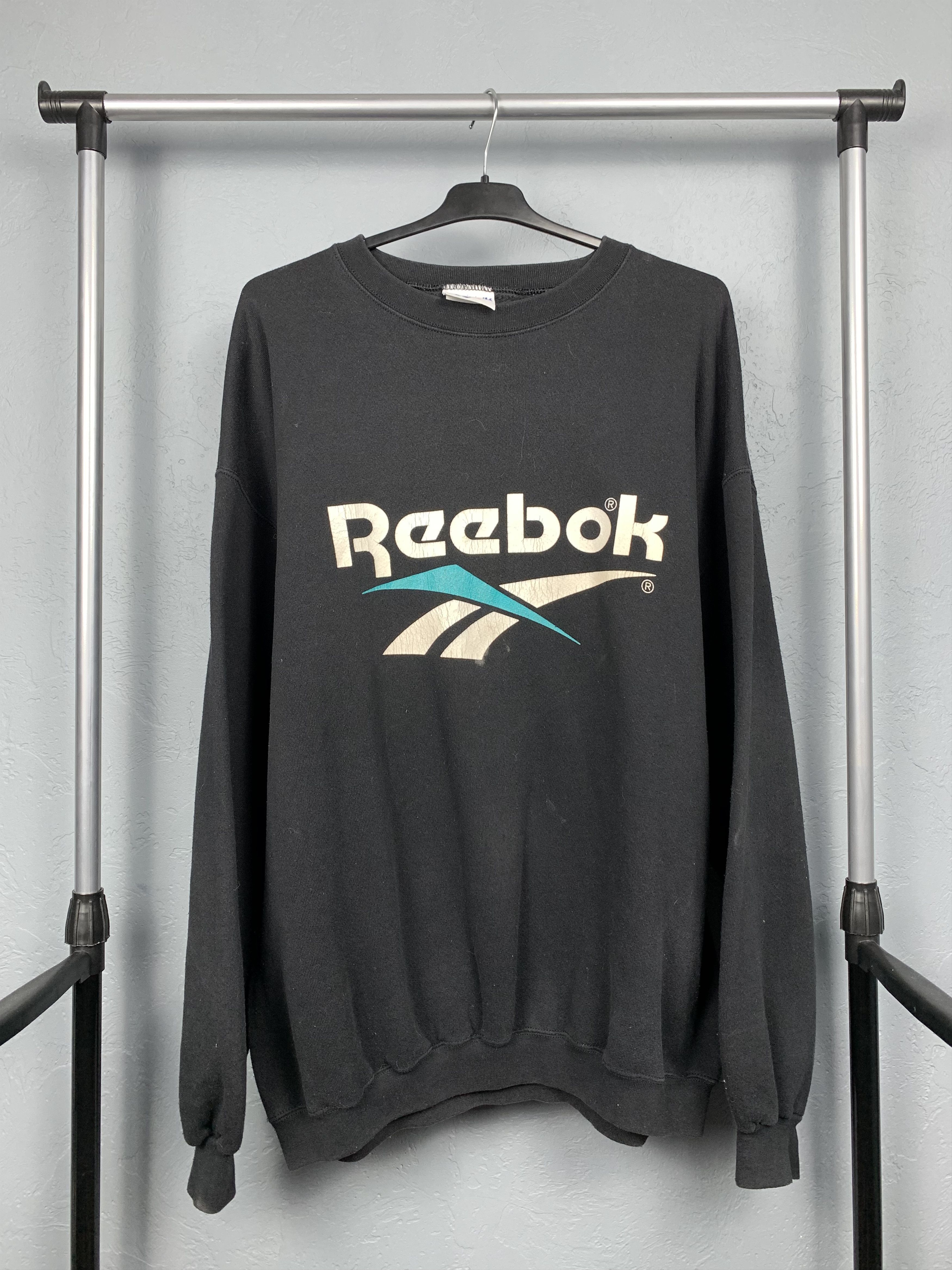 Reebok Reebok 90s Vintage Mens Sweatshirt Made in USA Size US XL / EU 56 / 4 - 1 Thumbnail
