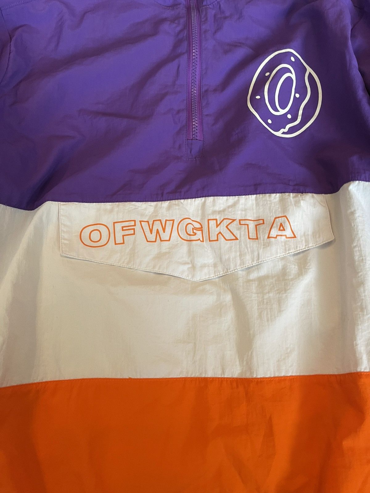 Golf Wang × Tyler The Creator OFWGKTA by Tyler the Creator purple orange anorak jacket Size US XL / EU 56 / 4 - 5 Thumbnail