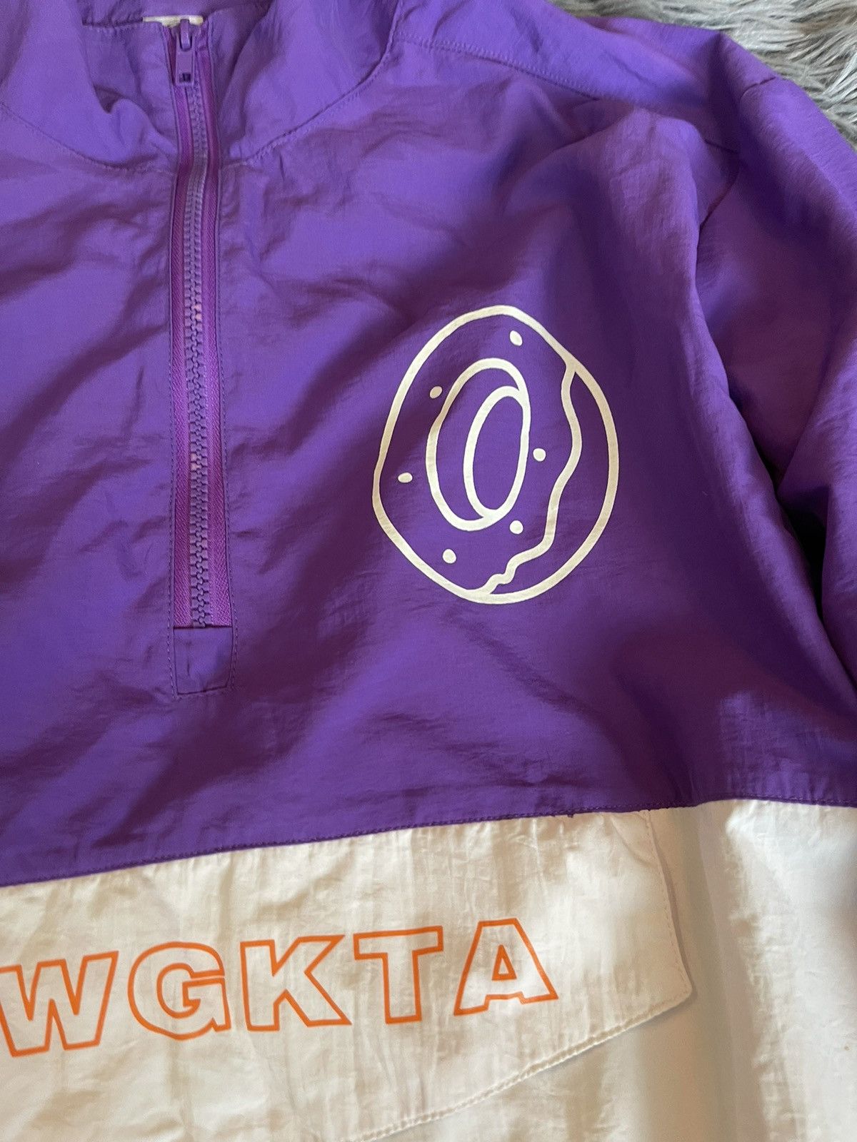 Golf Wang × Tyler The Creator OFWGKTA by Tyler the Creator purple orange anorak jacket Size US XL / EU 56 / 4 - 6 Thumbnail